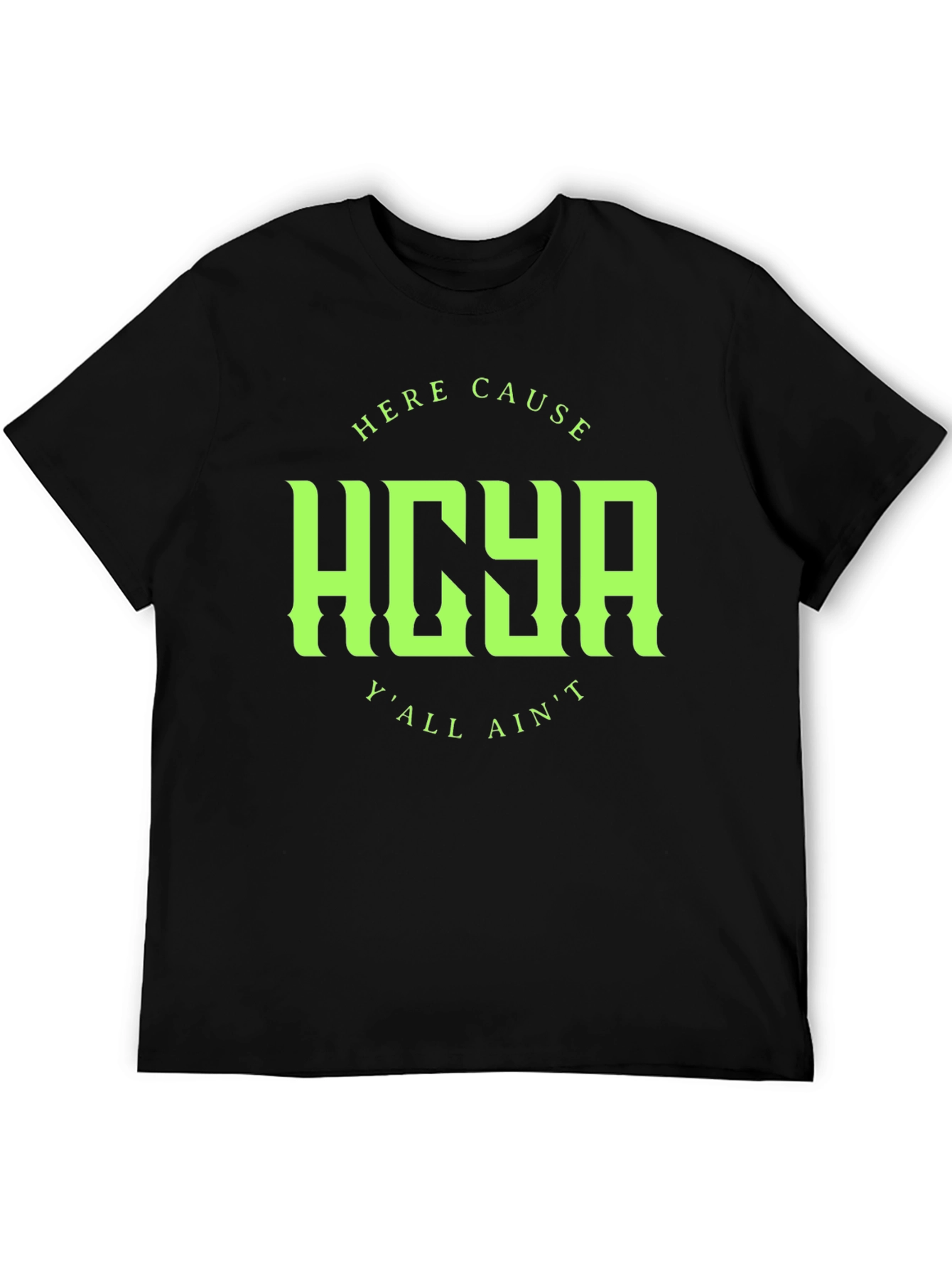 HOYA Graphic Print Crew Neck T-Shirt