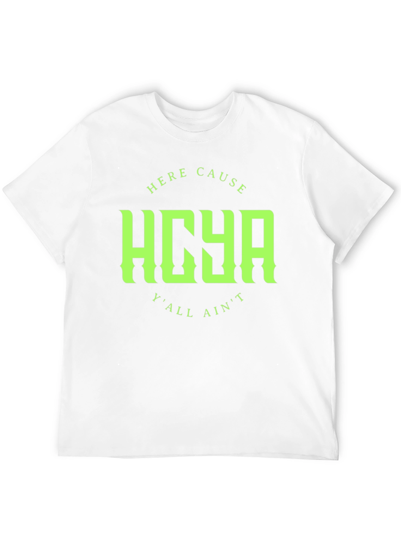 HOYA Graphic Print Crew Neck T-Shirt