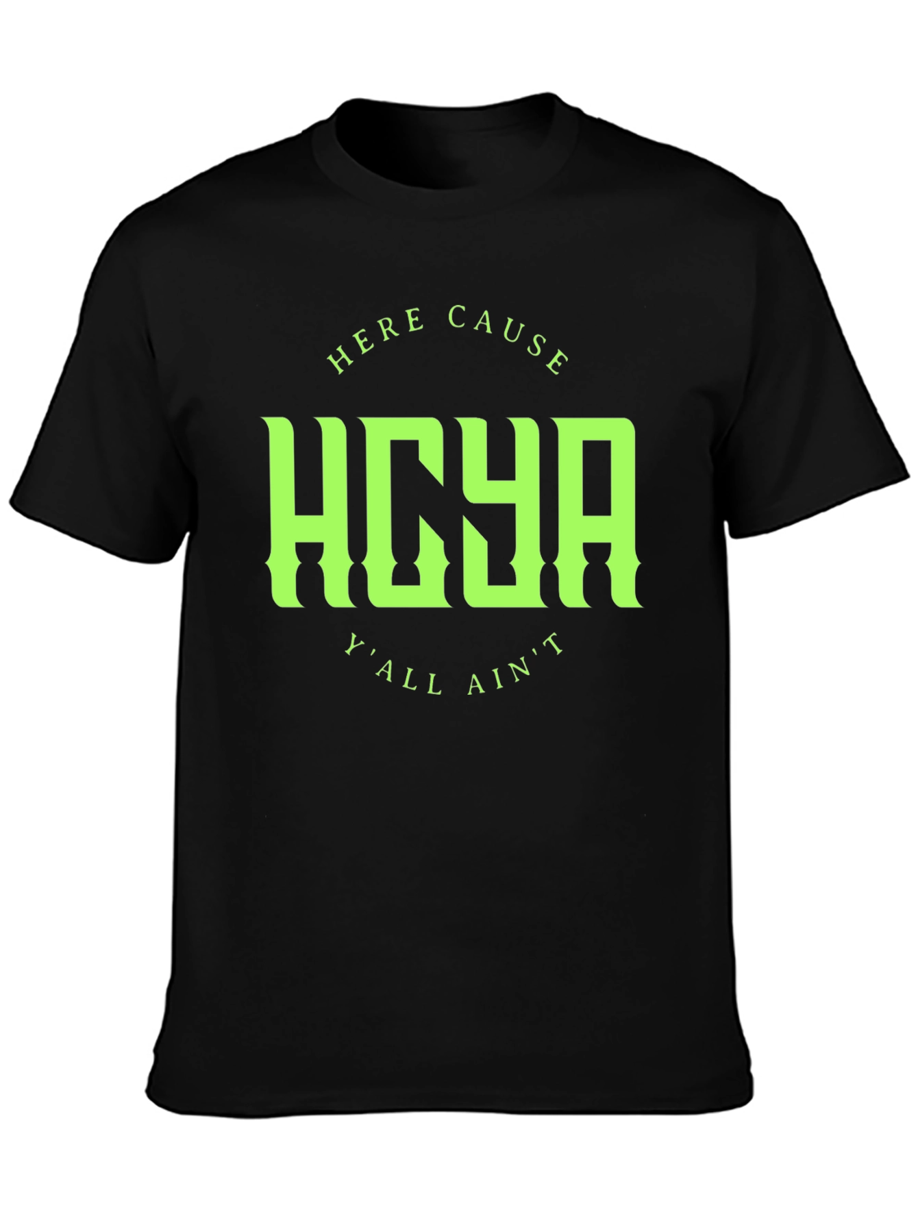 HOYA Graphic Print Crew Neck T-Shirt