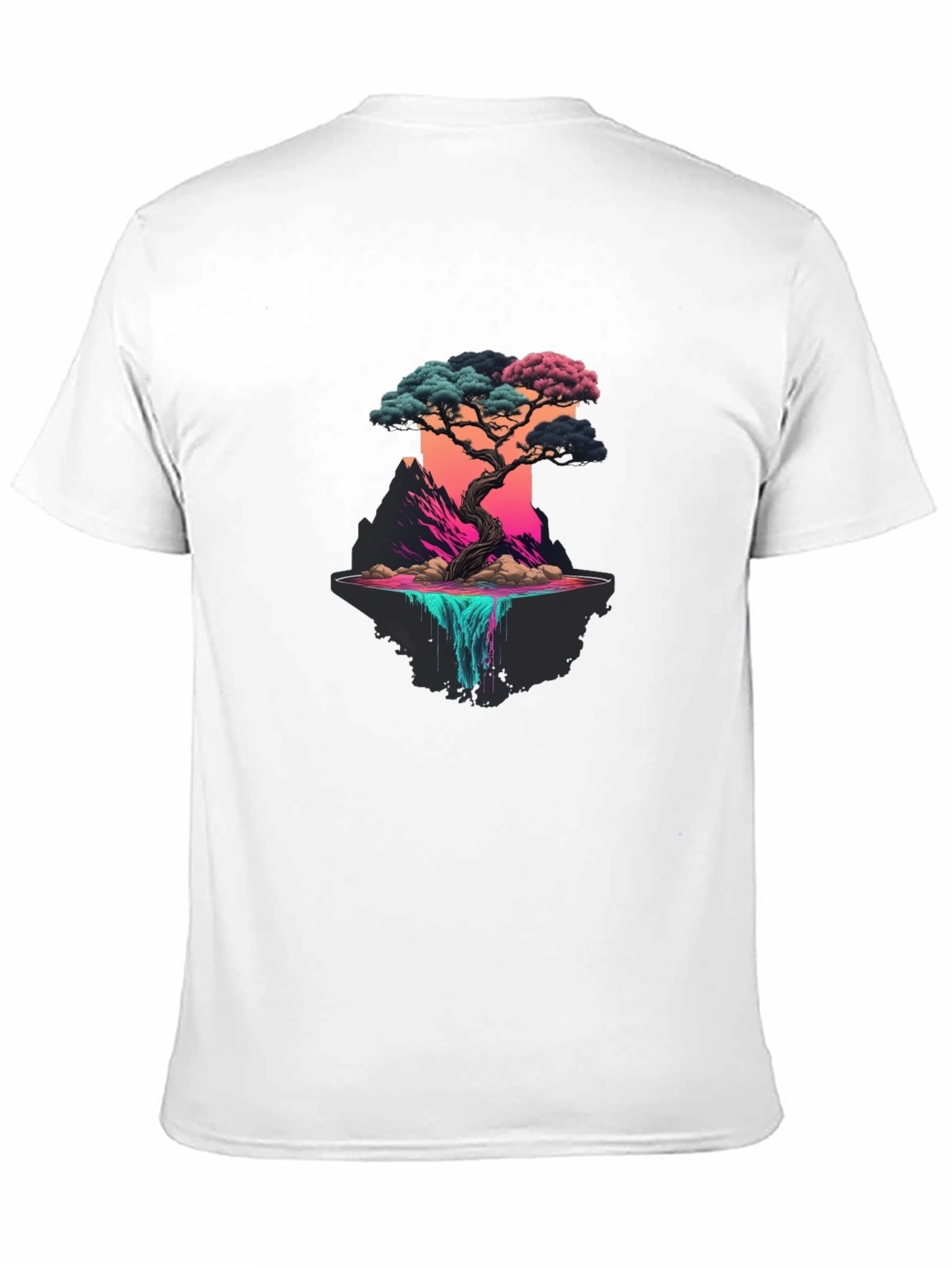 Bonsai Tree Graphic Black Tee