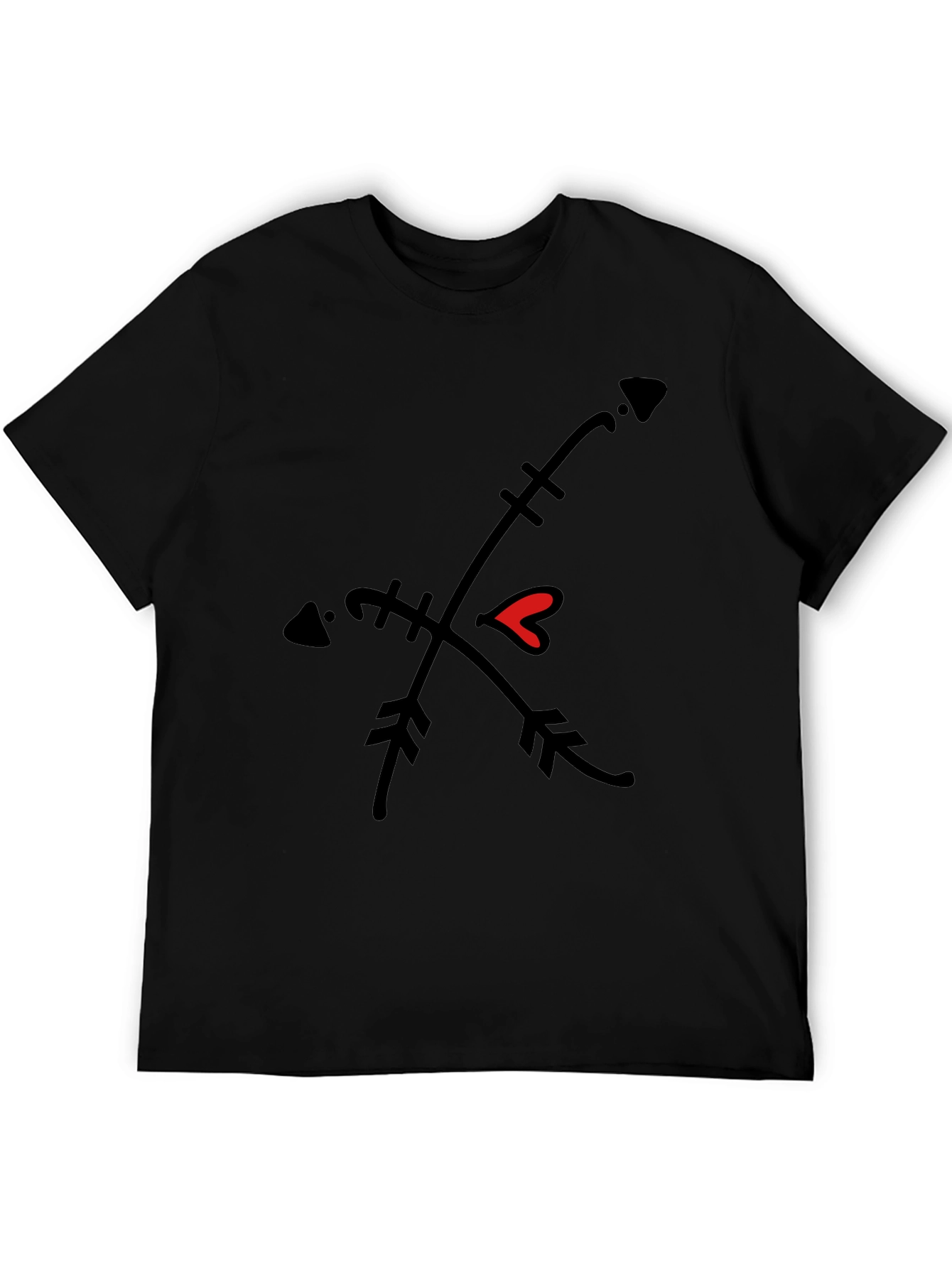 Cupids Arrow Black Tee