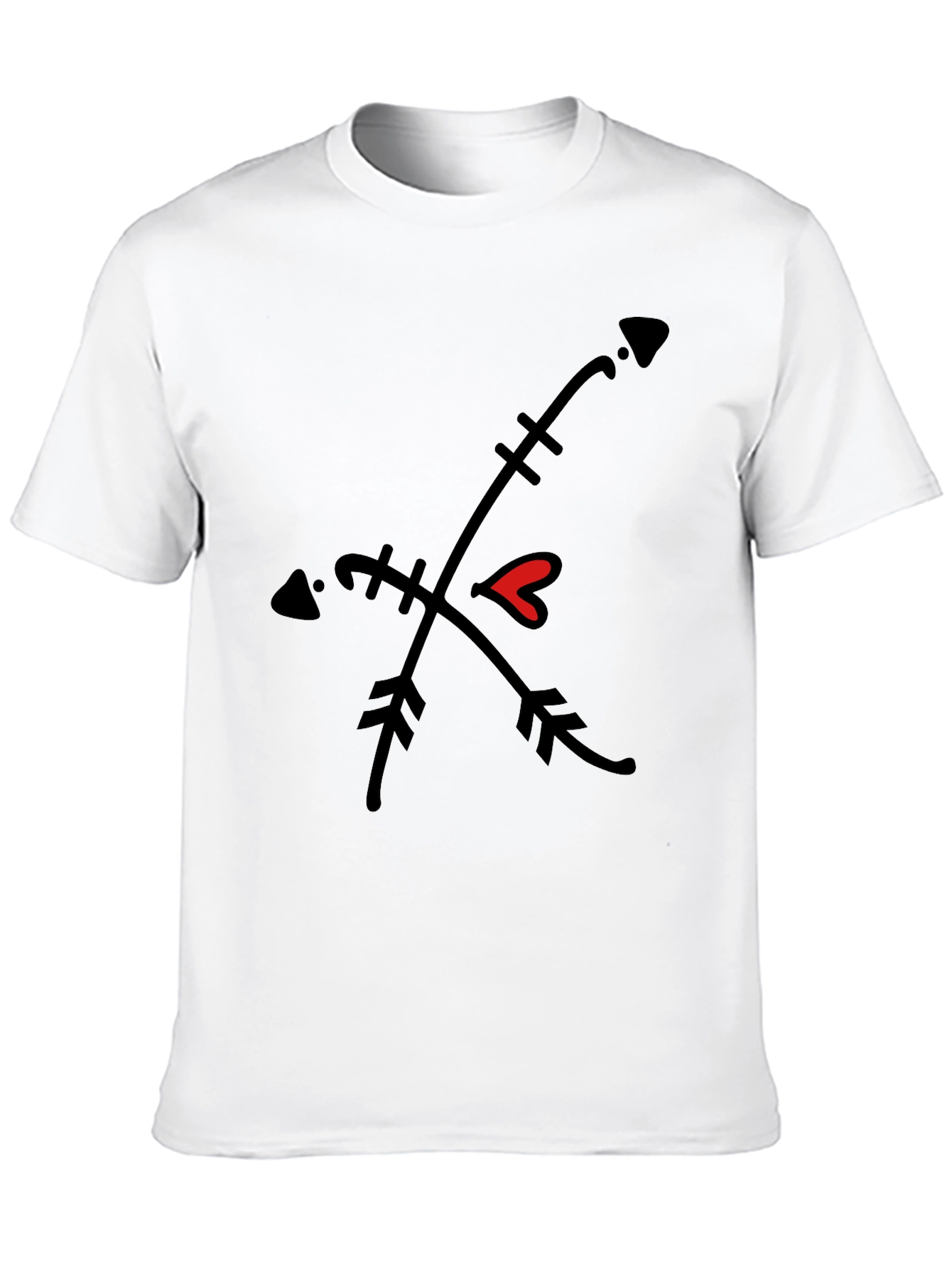 Cupids Arrow Black Tee