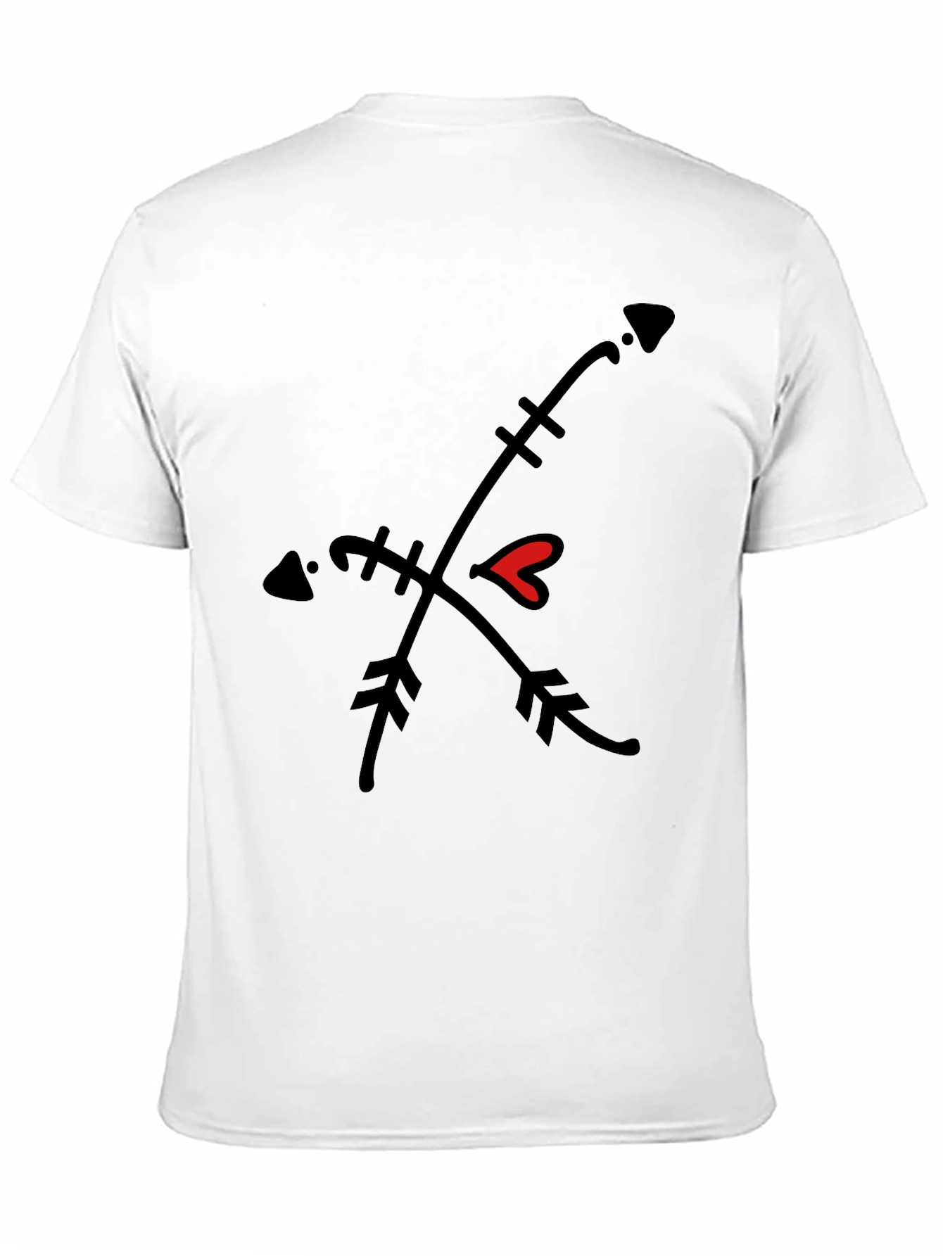 Cupids Arrow Black Tee