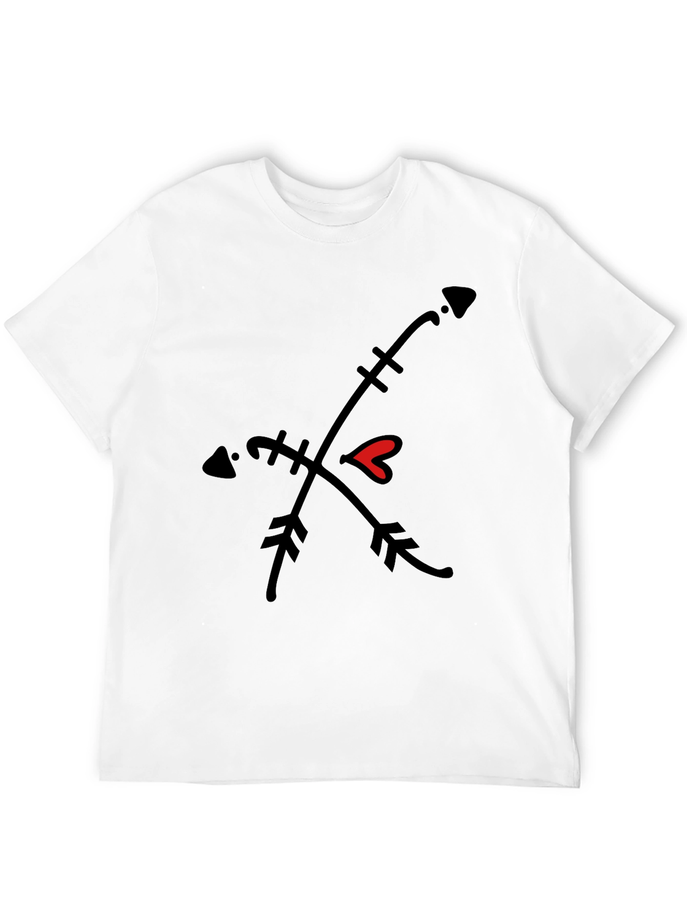 Cupids Arrow Black Tee