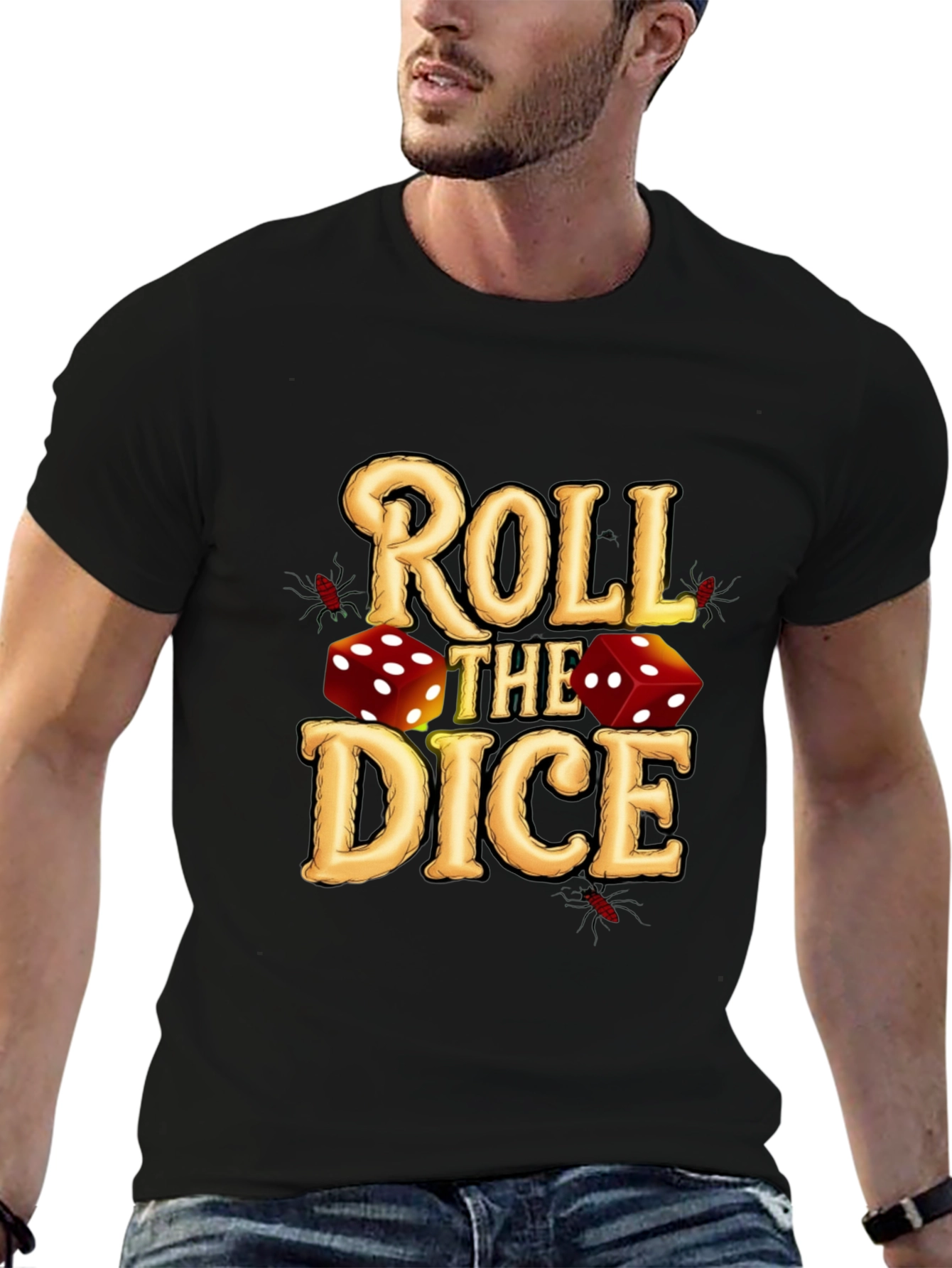 Roll the Dice Graphic T-Shirt - Lucky Charm Tee