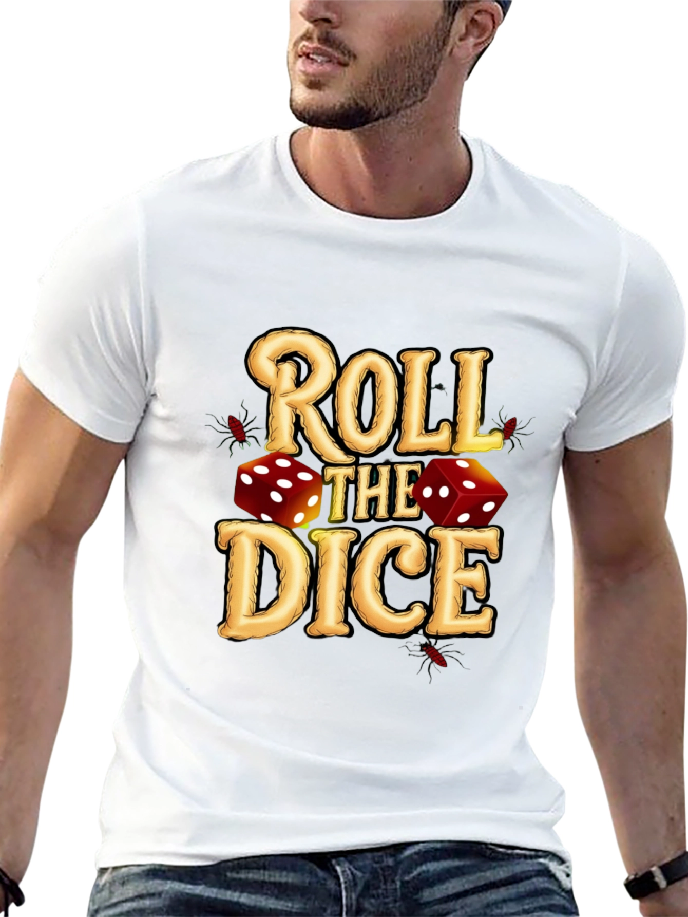 Roll the Dice Graphic T-Shirt - Lucky Charm Tee