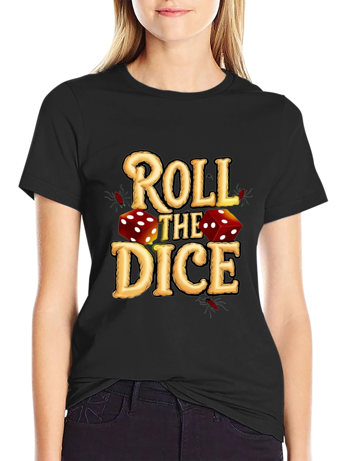 Roll the Dice Graphic T-Shirt - Lucky Charm Tee