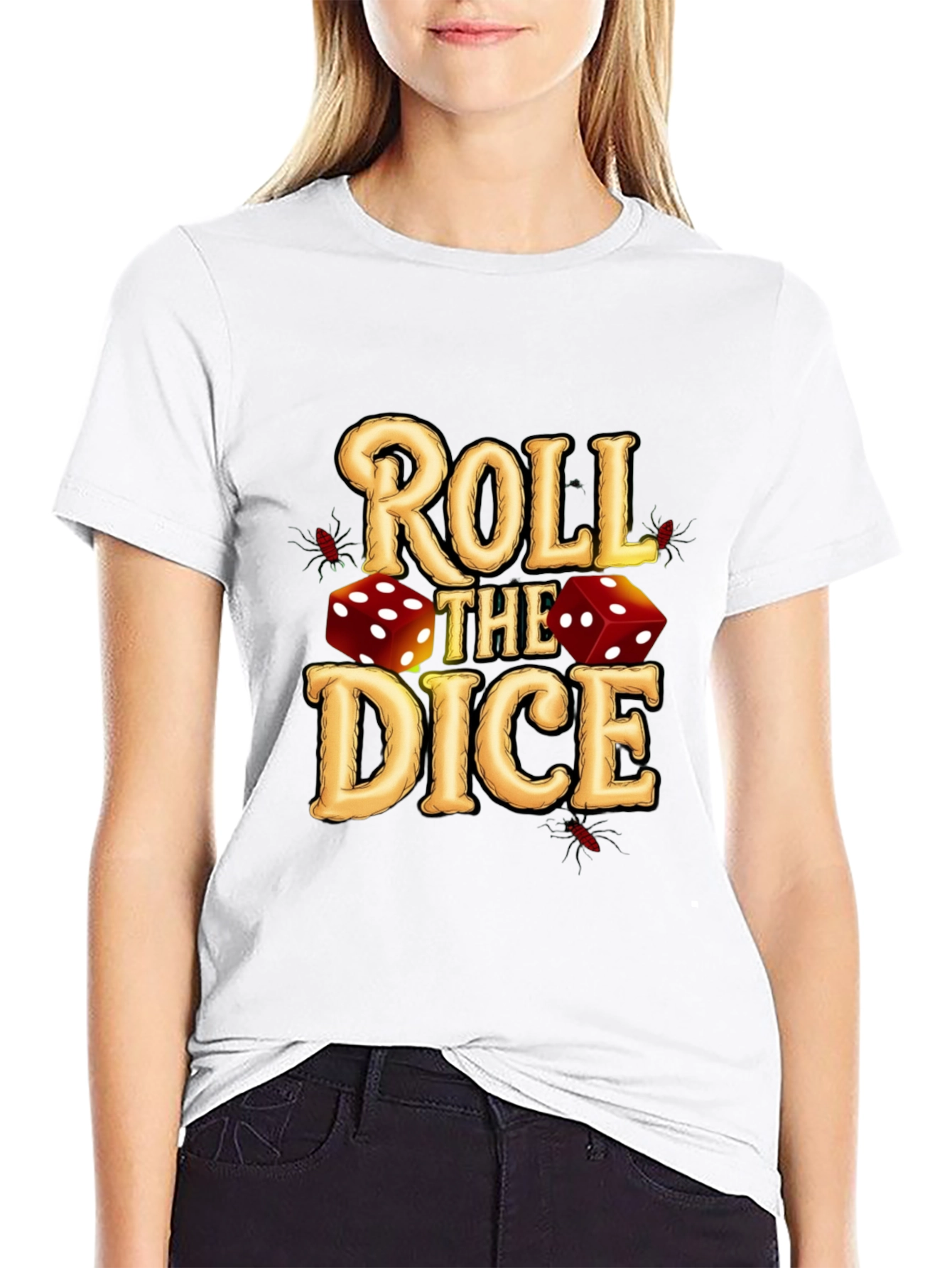 Roll the Dice Graphic T-Shirt - Lucky Charm Tee