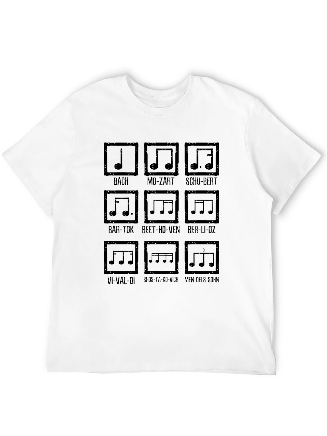 Music Composer Graphic T-Shirt