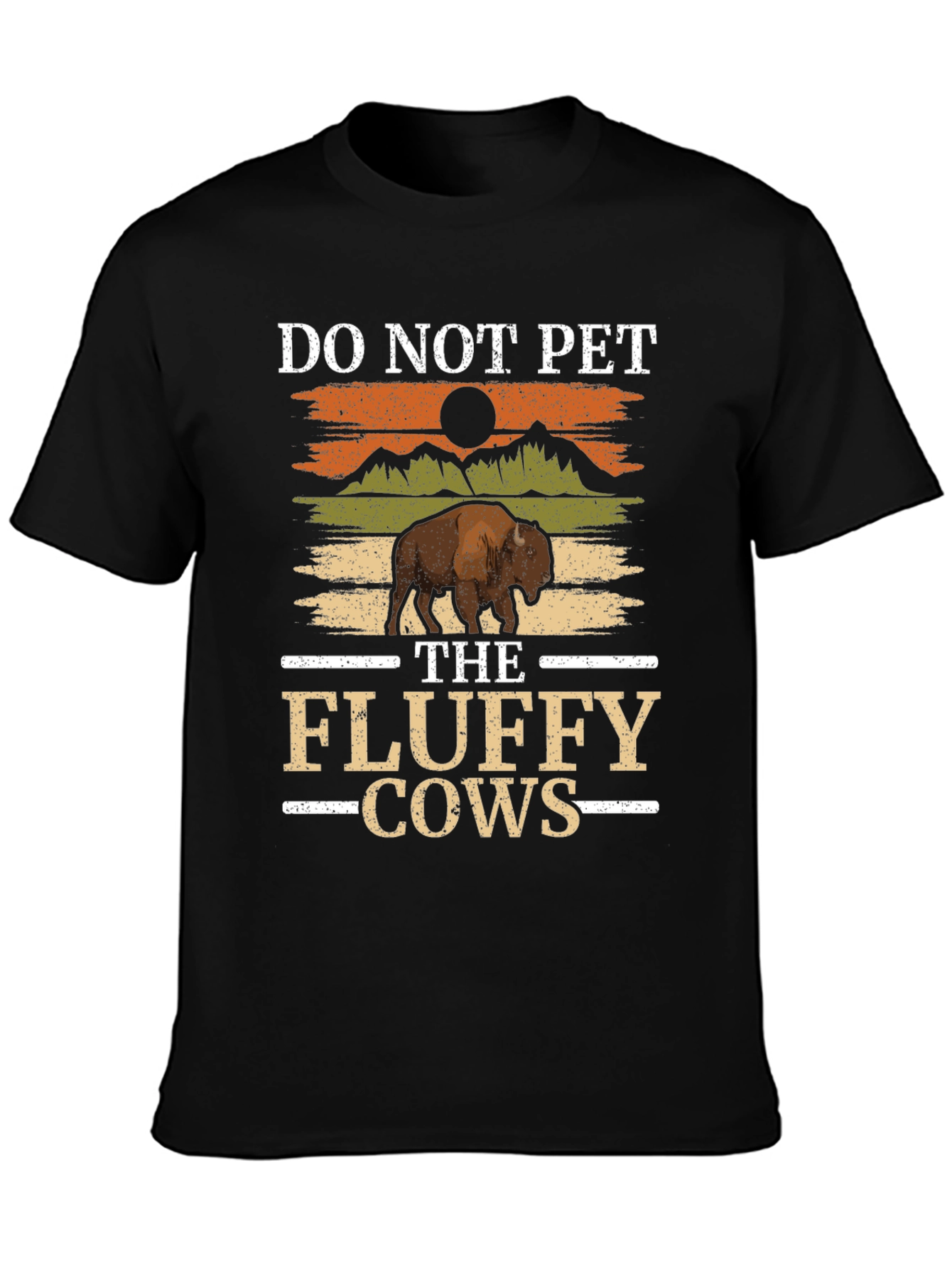 Do Not Pet Fluffy Cows T-Shirt