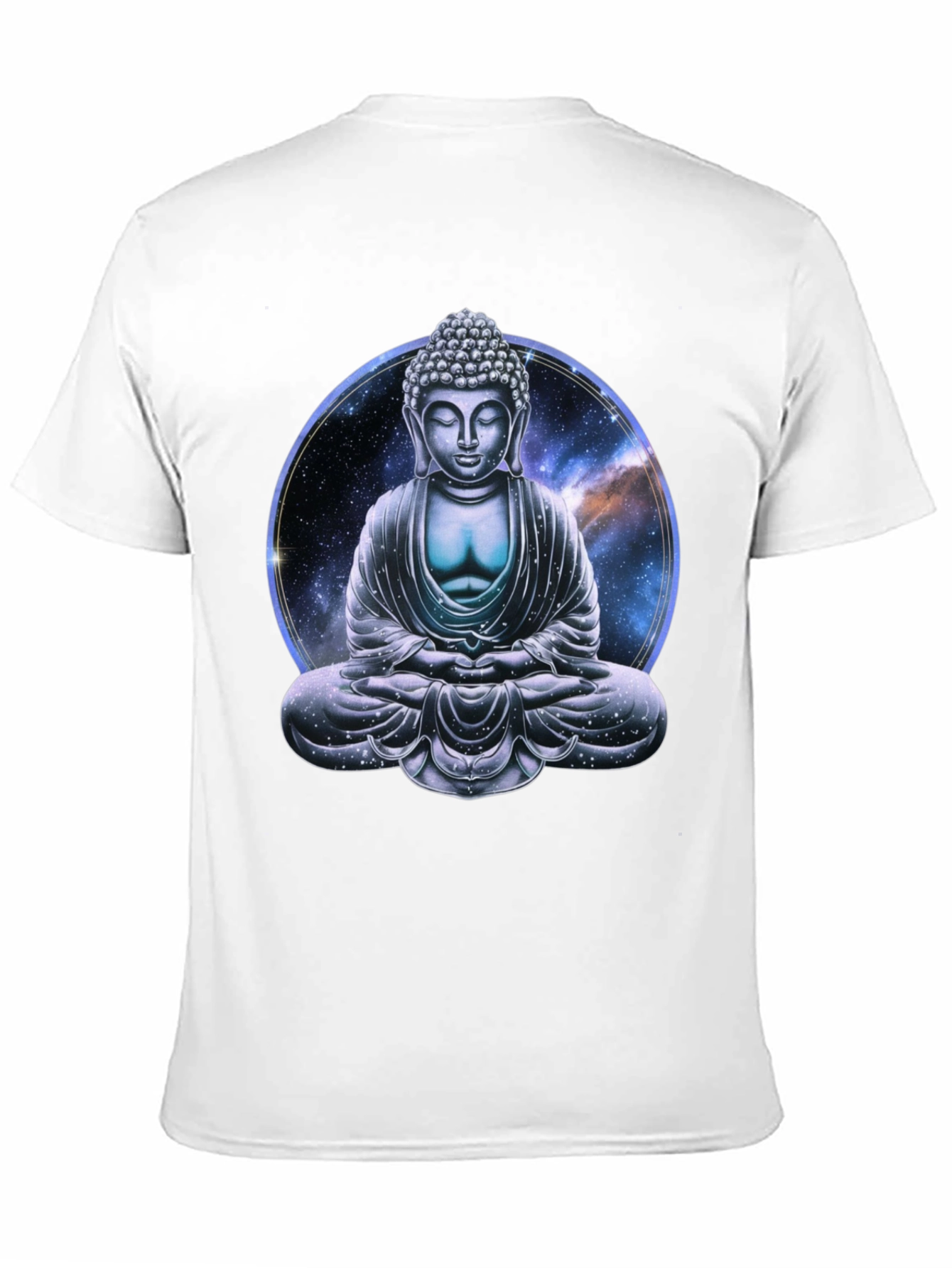 Buddha Galaxy Graphic T-Shirt