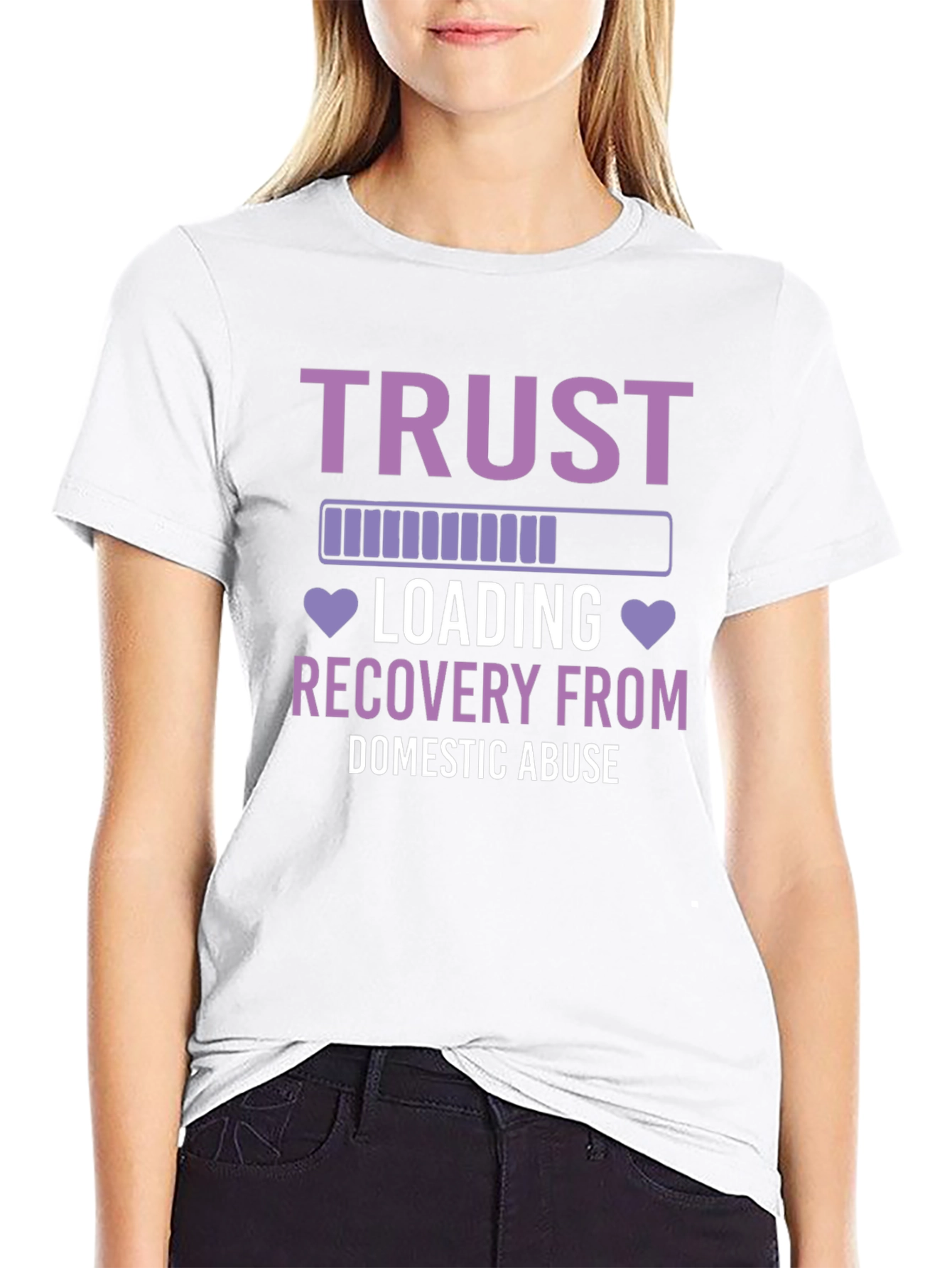 Trust Recovery Tee: Domestic Abuse Awareness