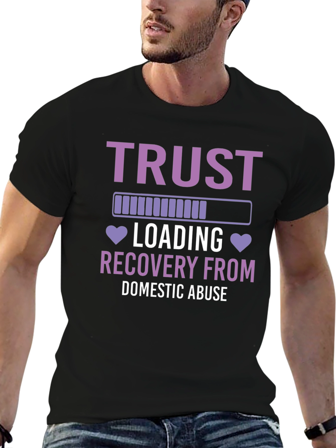 Trust Recovery Tee: Domestic Abuse Awareness