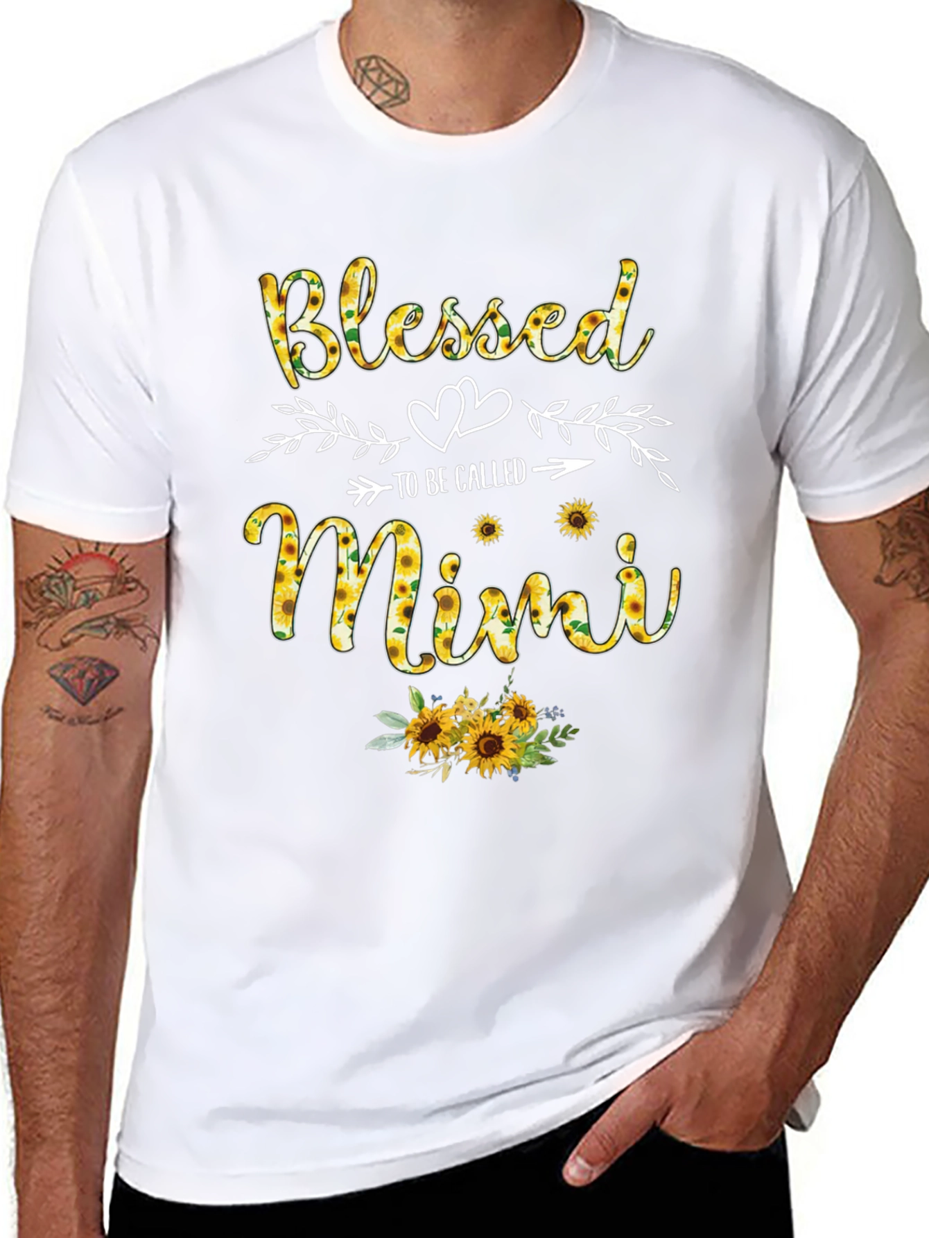Blessed To Be Called Mimi Sunflower T-Shirt