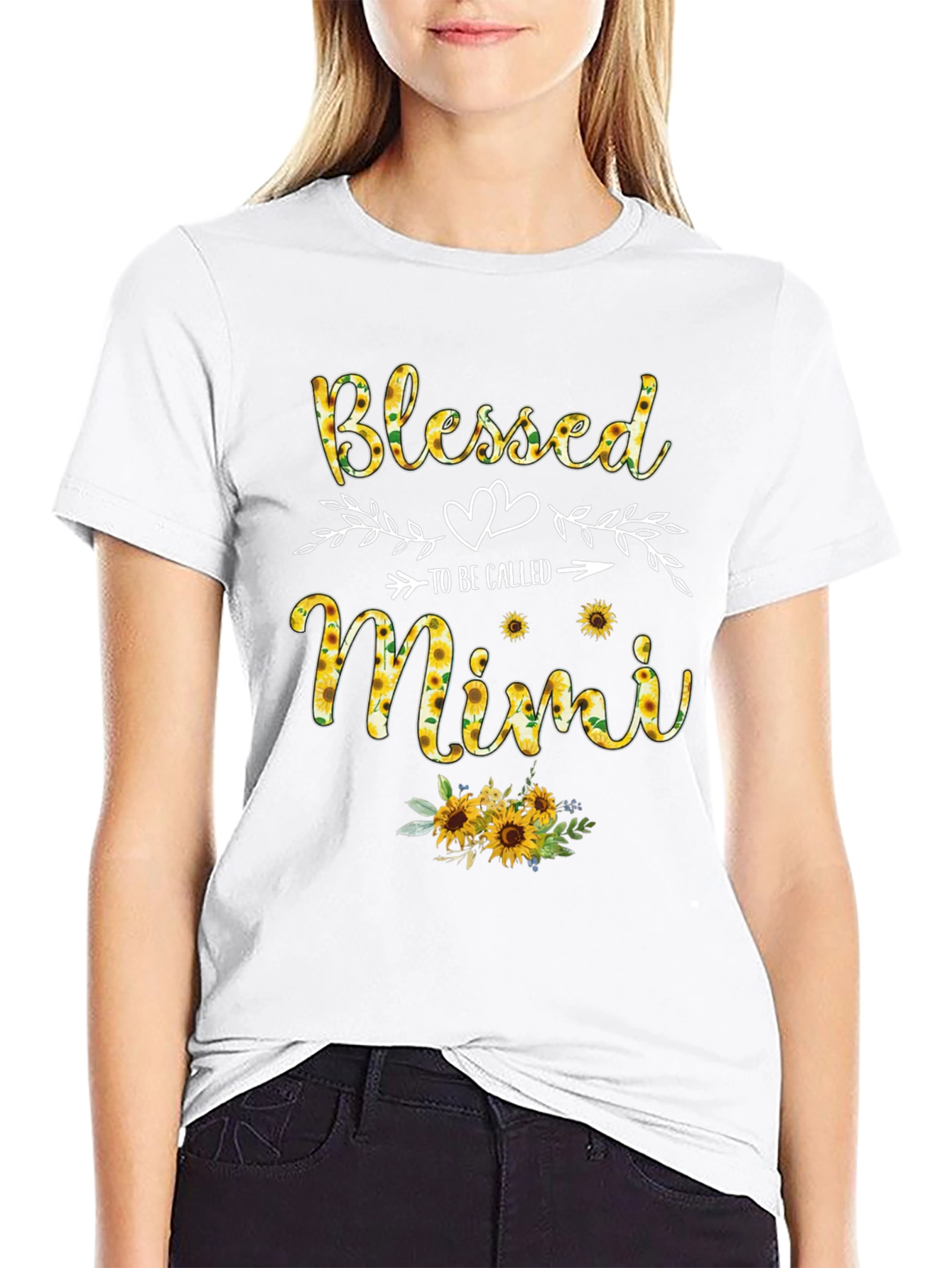 Blessed To Be Called Mimi Sunflower T-Shirt