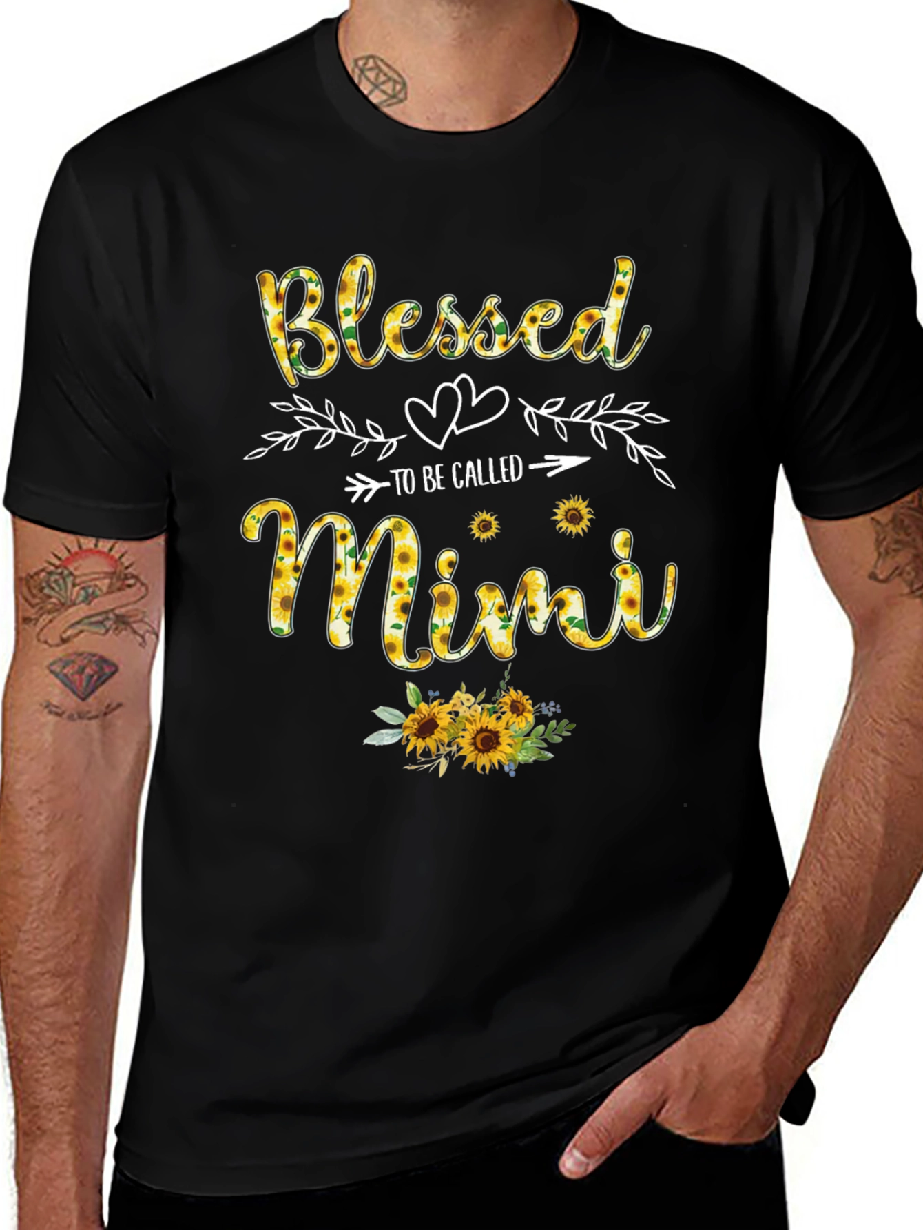 Blessed To Be Called Mimi Sunflower T-Shirt