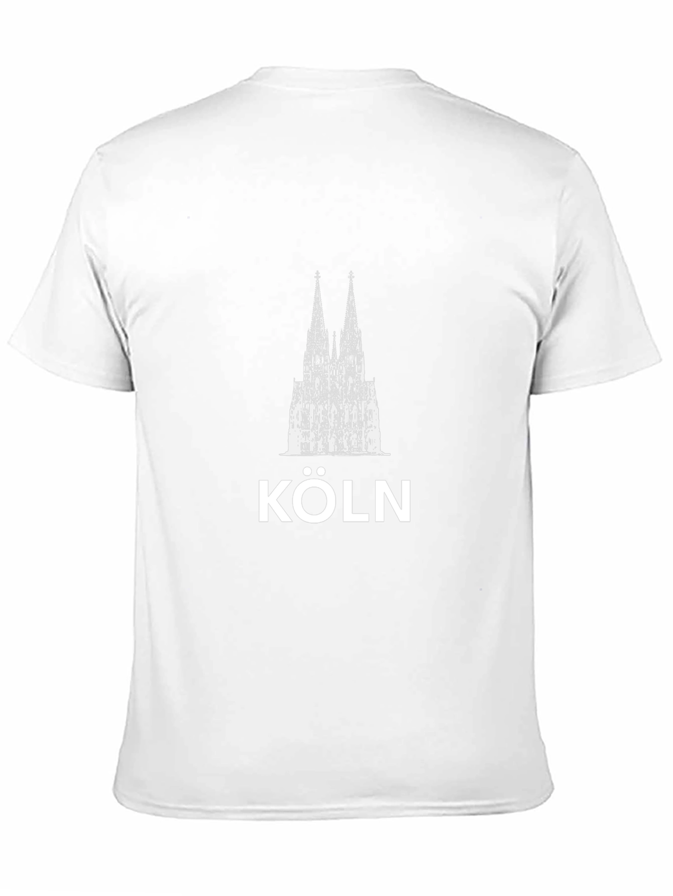 Köln Cathedral Graphic Black T-Shirt