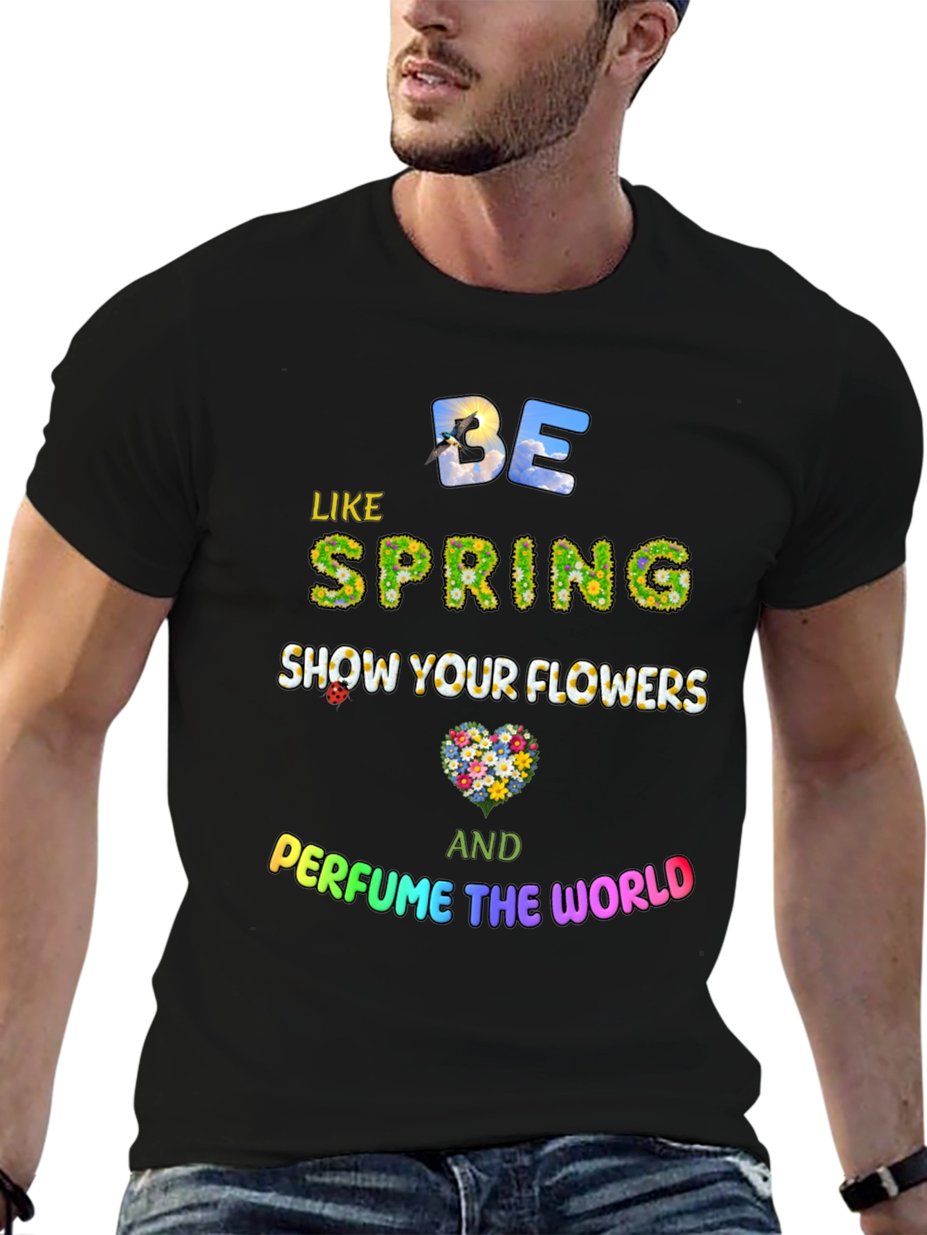 Be Like Spring Graphic Tee