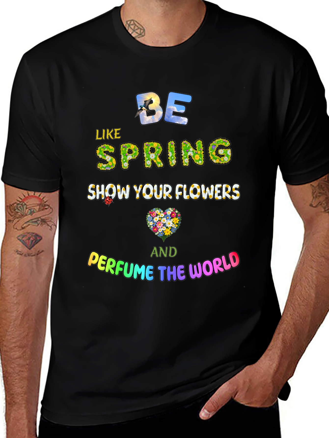 Be Like Spring Graphic Tee