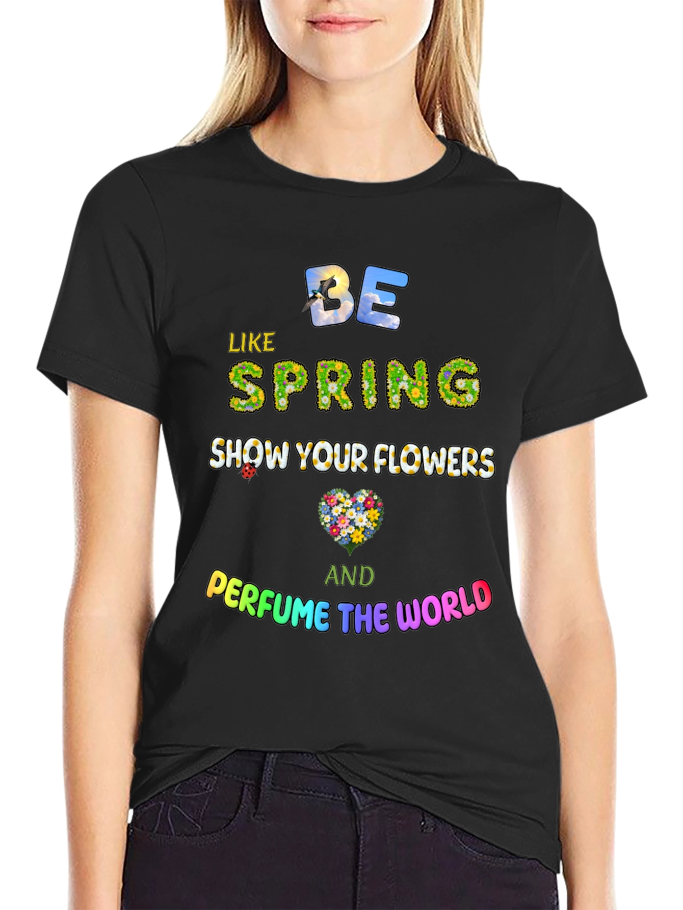 Be Like Spring Graphic Tee