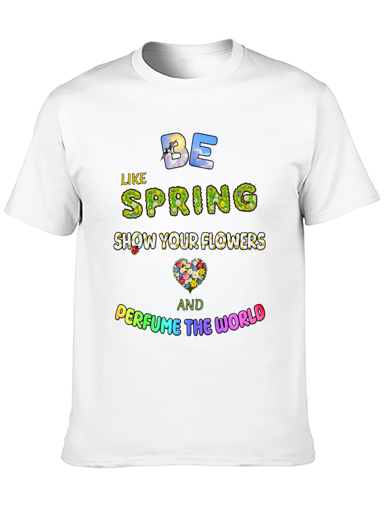 Be Like Spring Graphic Tee