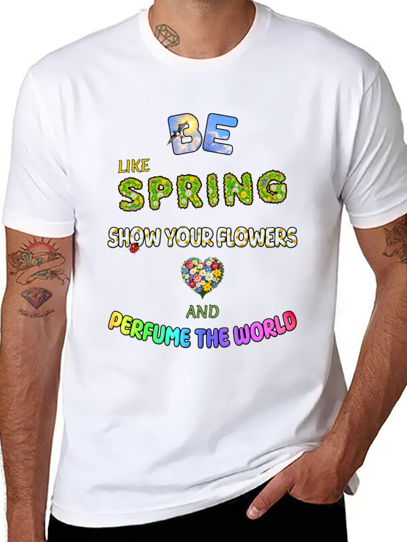 Be Like Spring Graphic Tee
