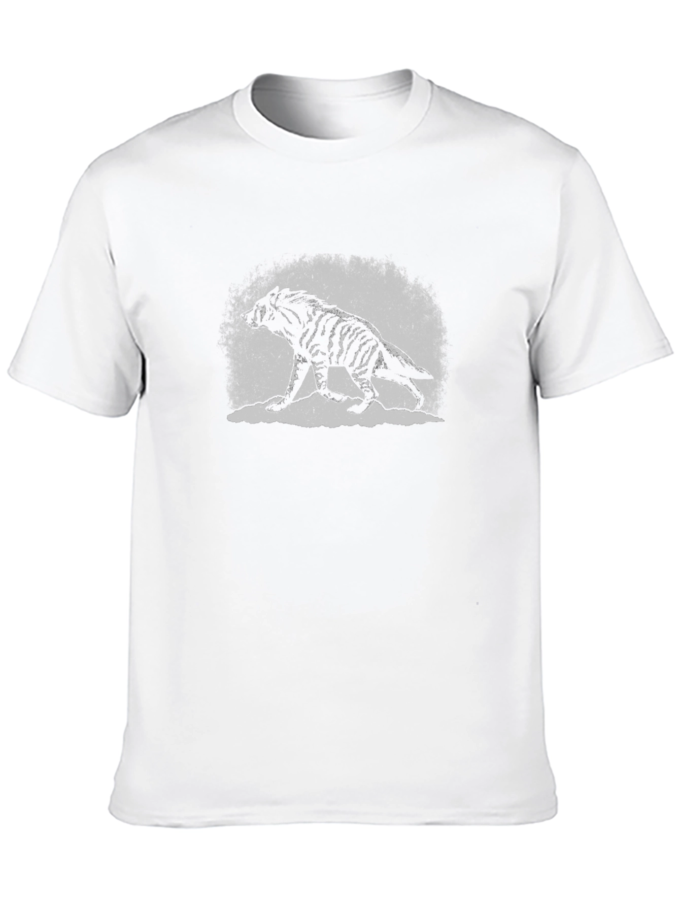 Hyena Graphic Tee - Striking Animal Print
