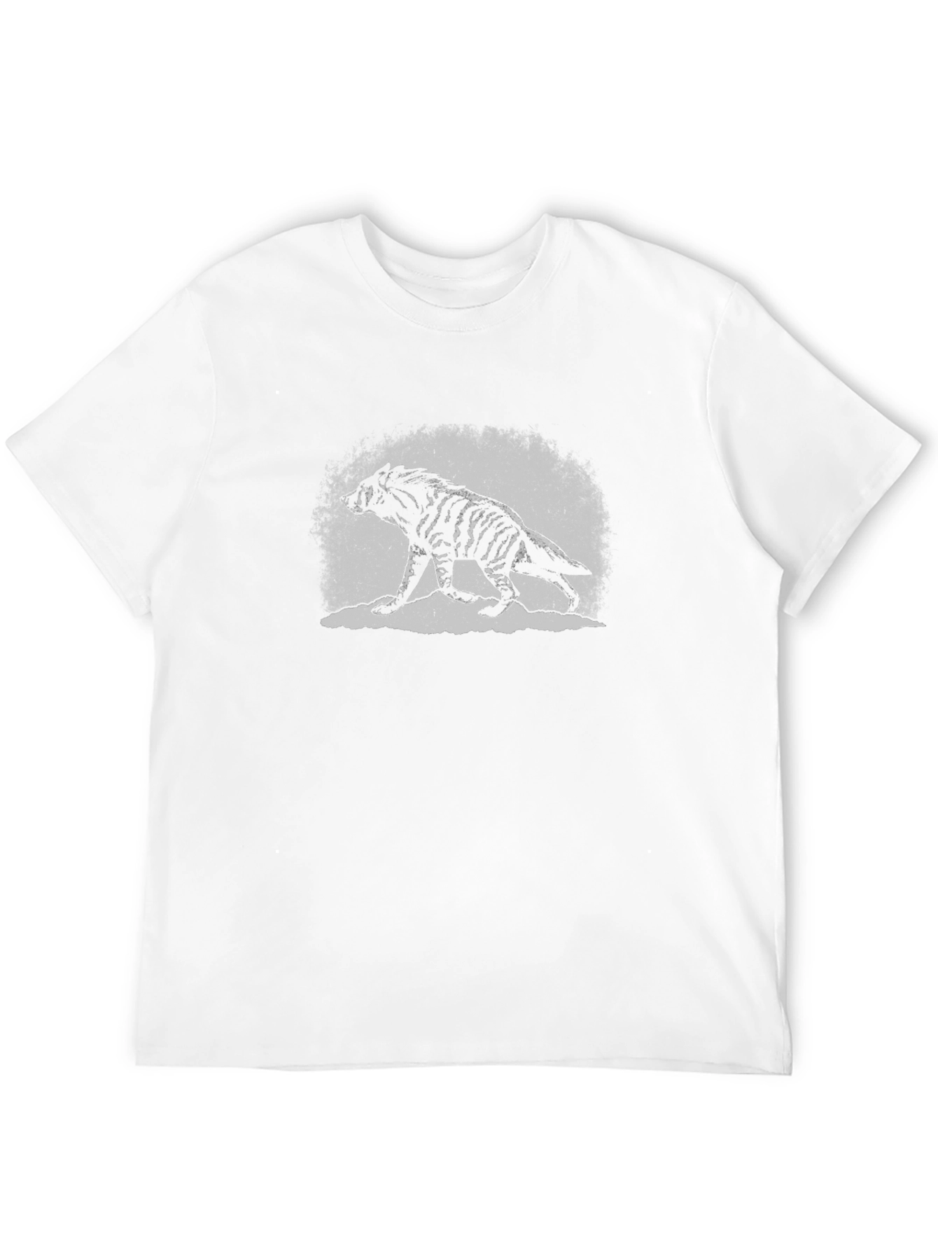 Hyena Graphic Tee - Striking Animal Print