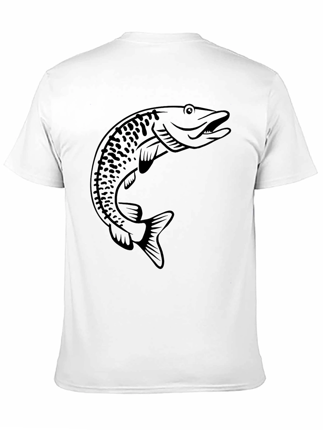 Muskie Fish Graphic T-Shirt