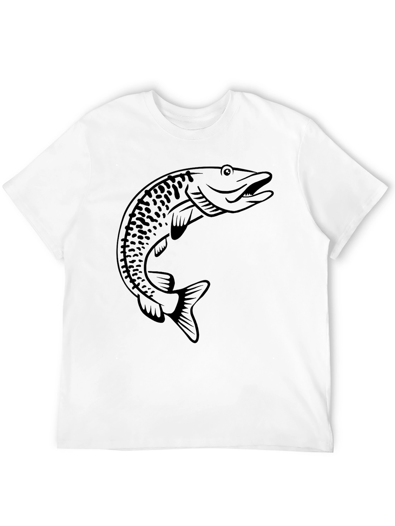 Muskie Fish Graphic T-Shirt