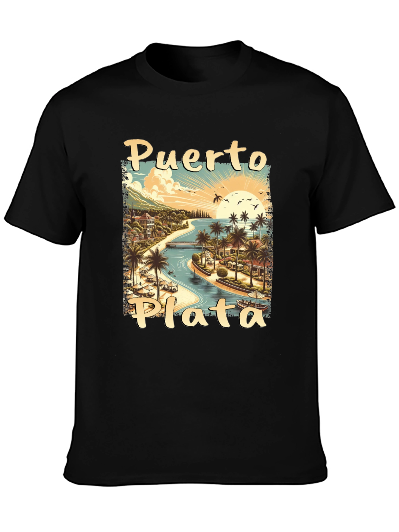 Puerto Plata Graphic T-Shirt - Island Vibes