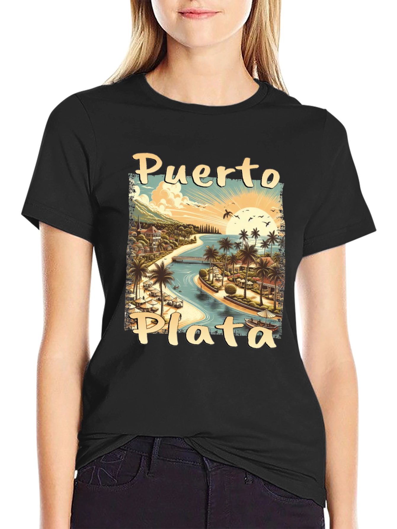 Puerto Plata Graphic T-Shirt - Island Vibes