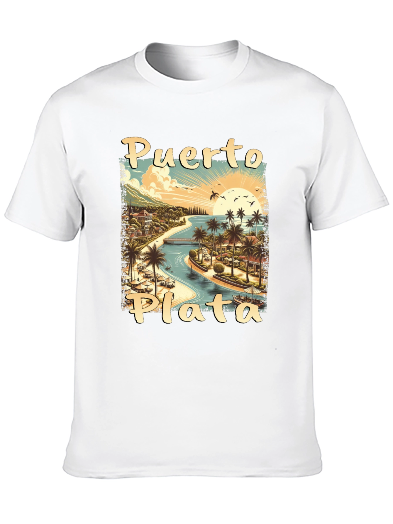 Puerto Plata Graphic T-Shirt - Island Vibes