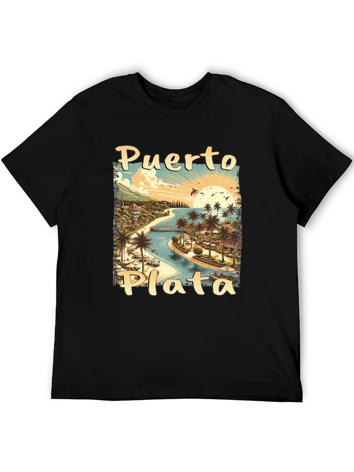 Puerto Plata Graphic T-Shirt - Island Vibes