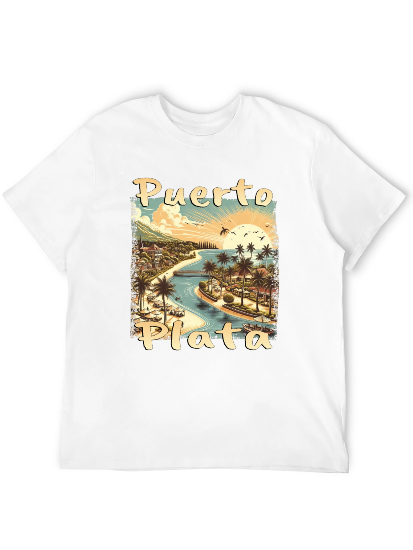 Puerto Plata Graphic T-Shirt - Island Vibes