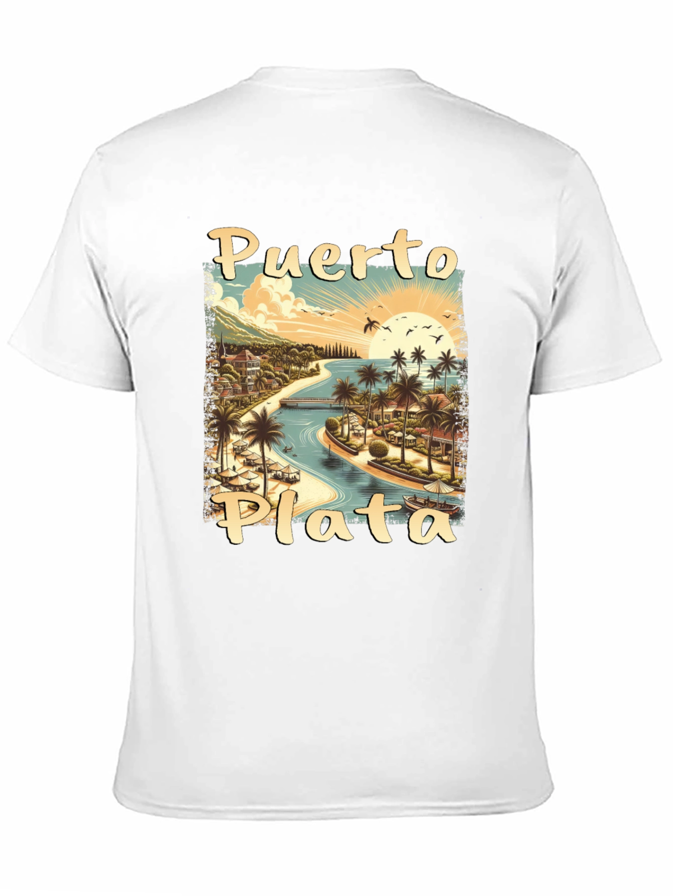 Puerto Plata Graphic T-Shirt - Island Vibes