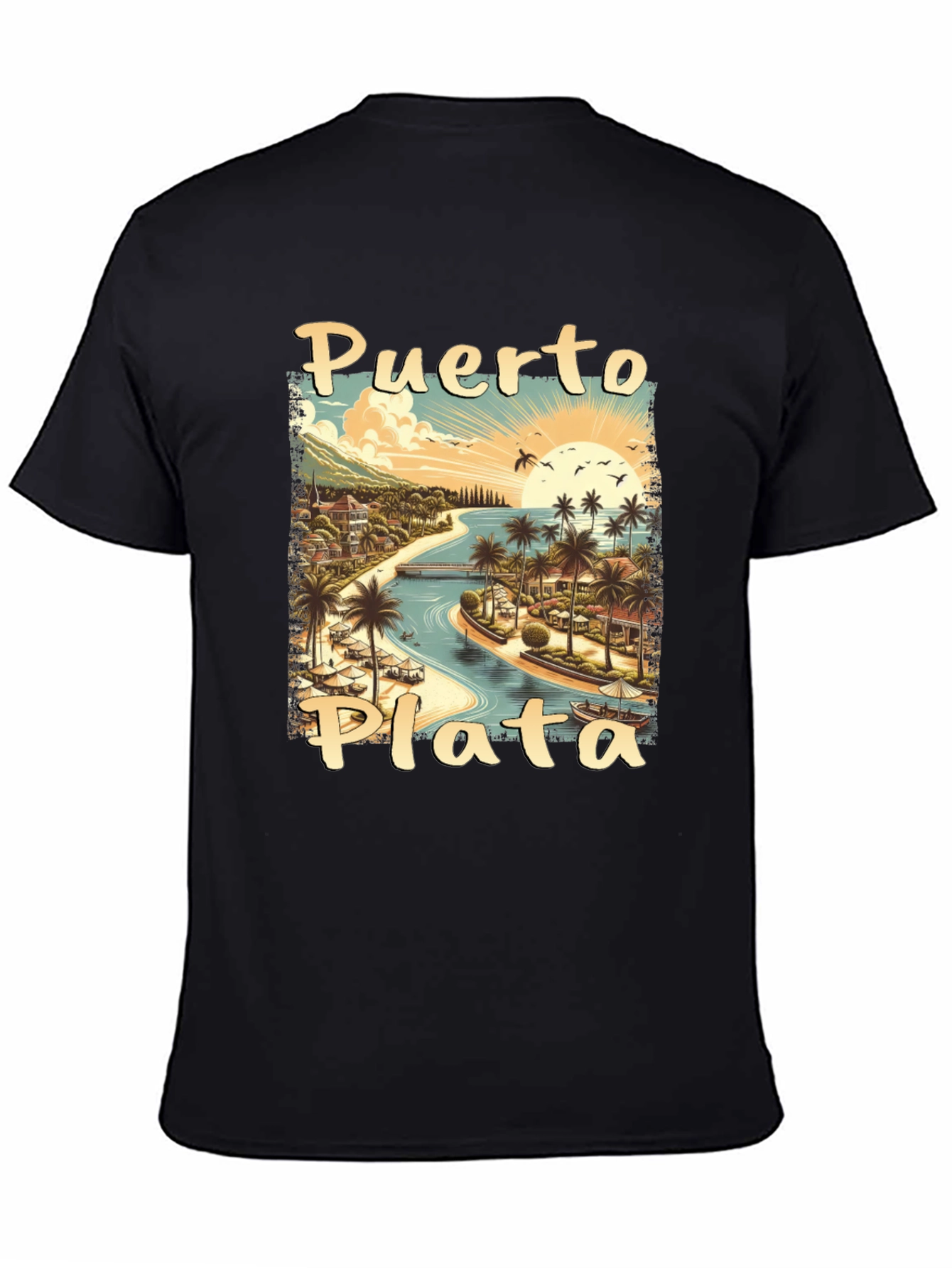 Puerto Plata Graphic T-Shirt - Island Vibes