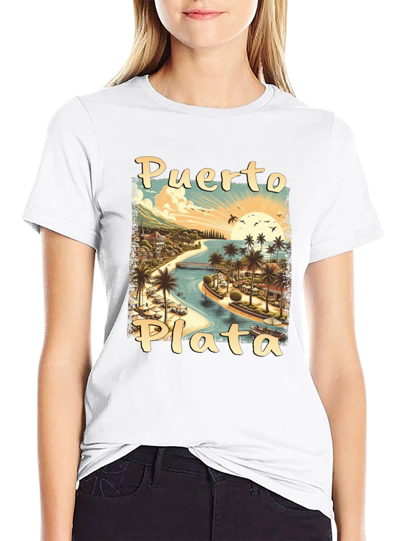 Puerto Plata Graphic T-Shirt - Island Vibes