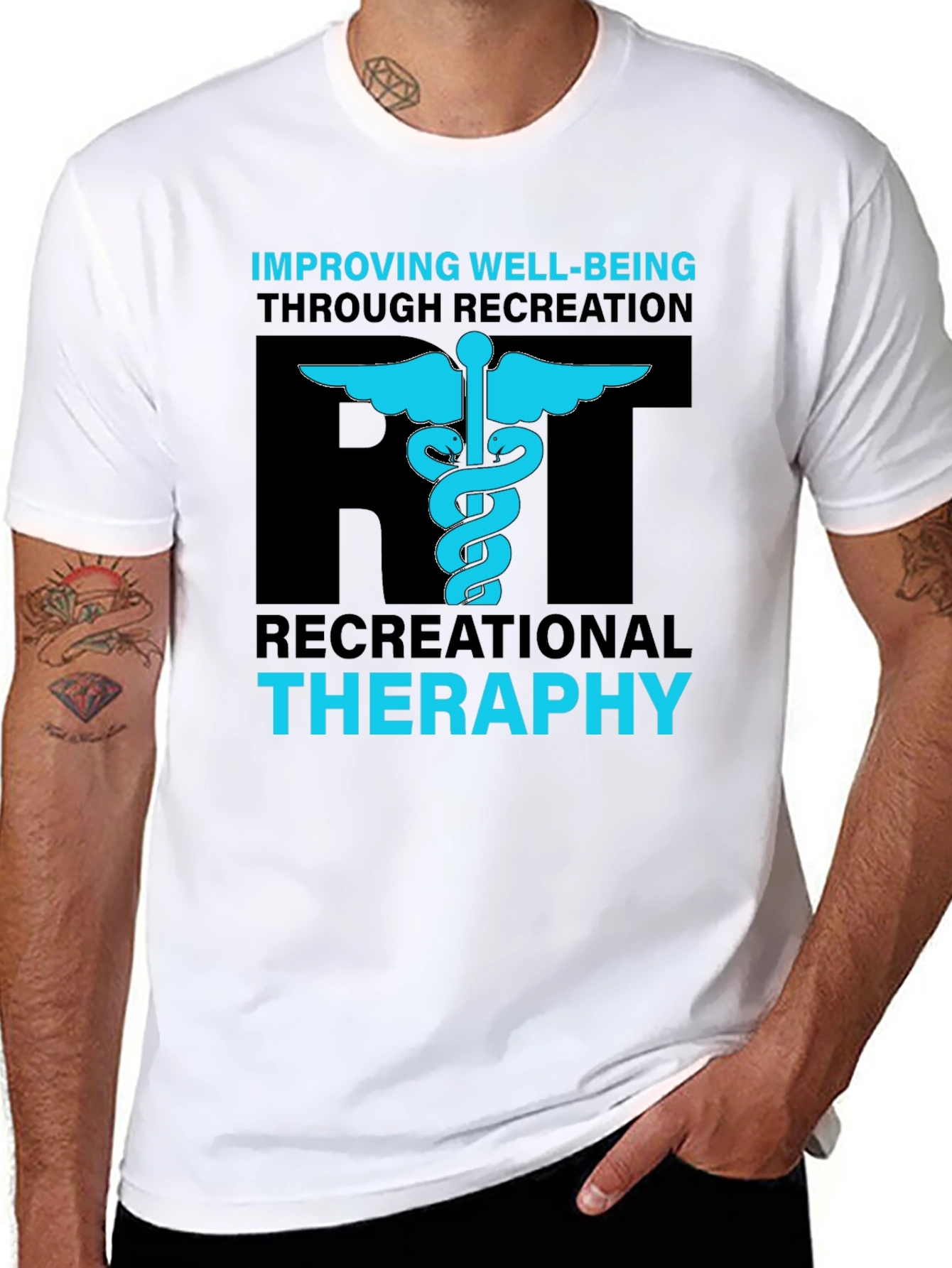 Recreational Therapy T-Shirt - Improving Well-Being