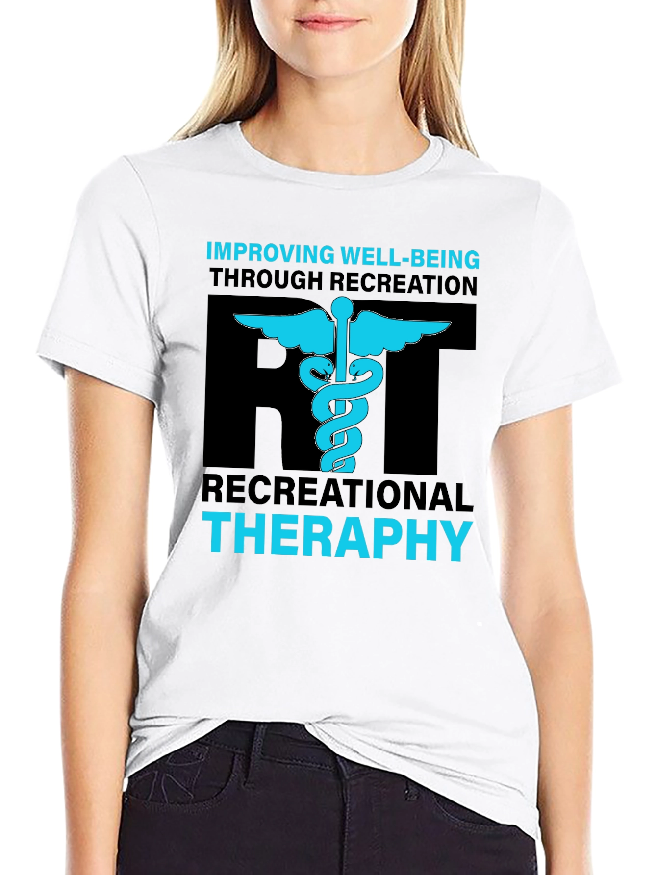 Recreational Therapy T-Shirt - Improving Well-Being