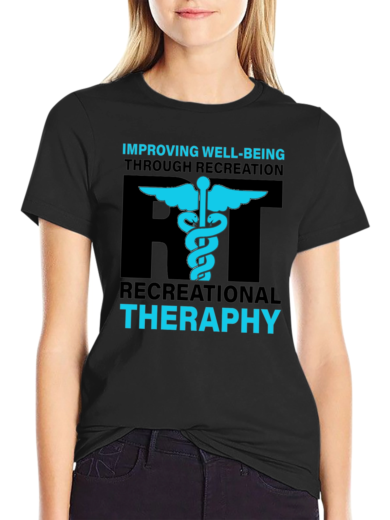 Recreational Therapy T-Shirt - Improving Well-Being