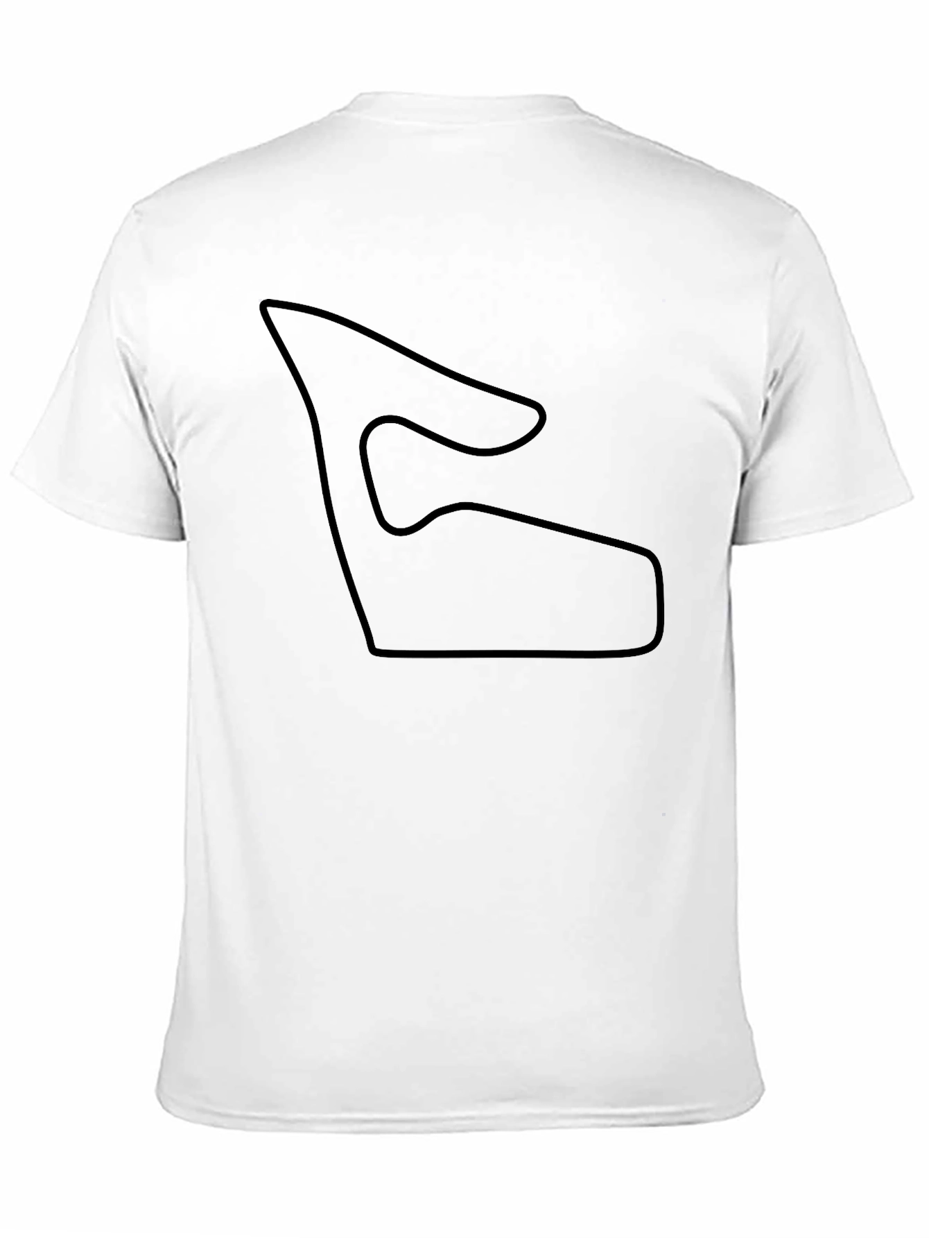 Track Graphic Tee - Minimalist Design