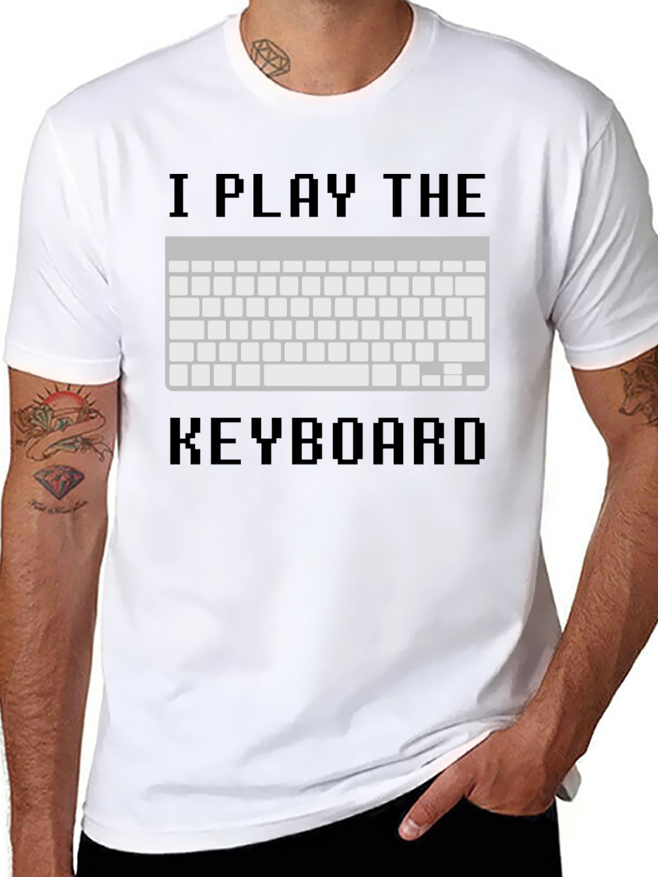 I Play The Keyboard T-Shirt - Gamer Tee