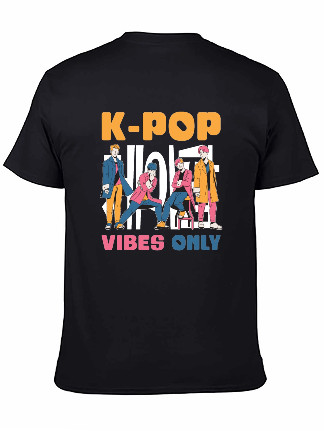 K-Pop Vibes Only Graphic Tee