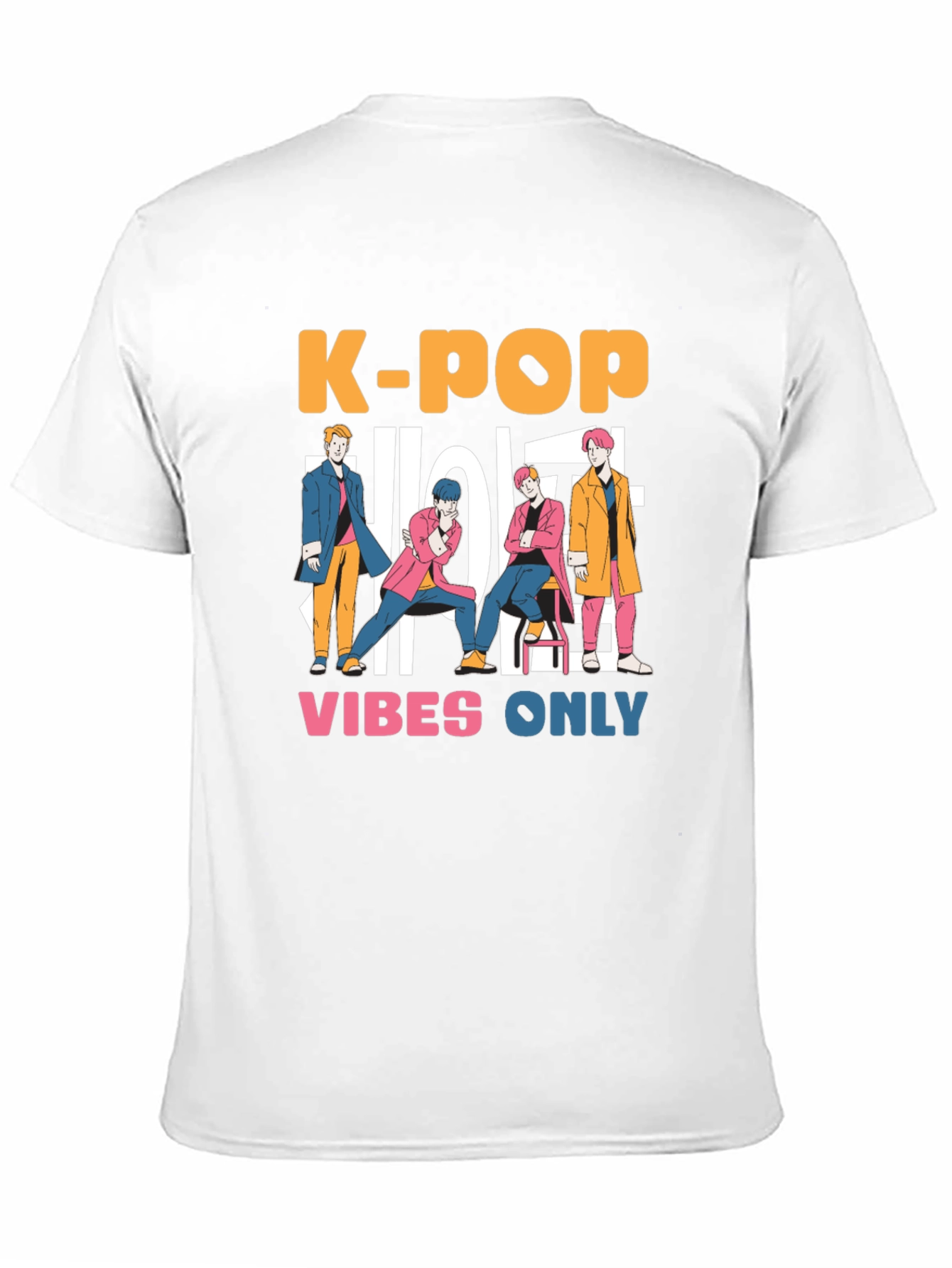 K-Pop Vibes Only Graphic Tee