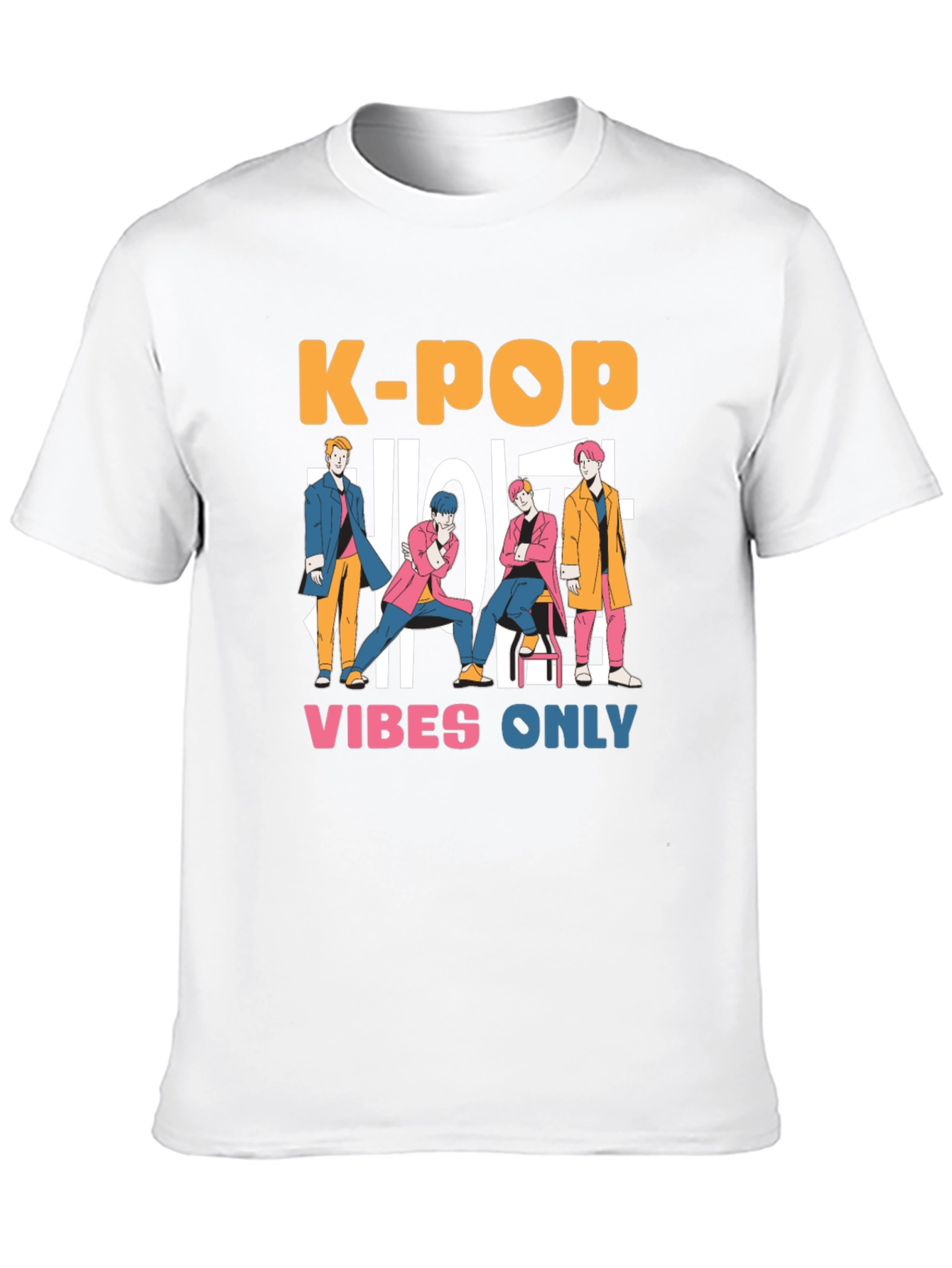 K-Pop Vibes Only Graphic Tee