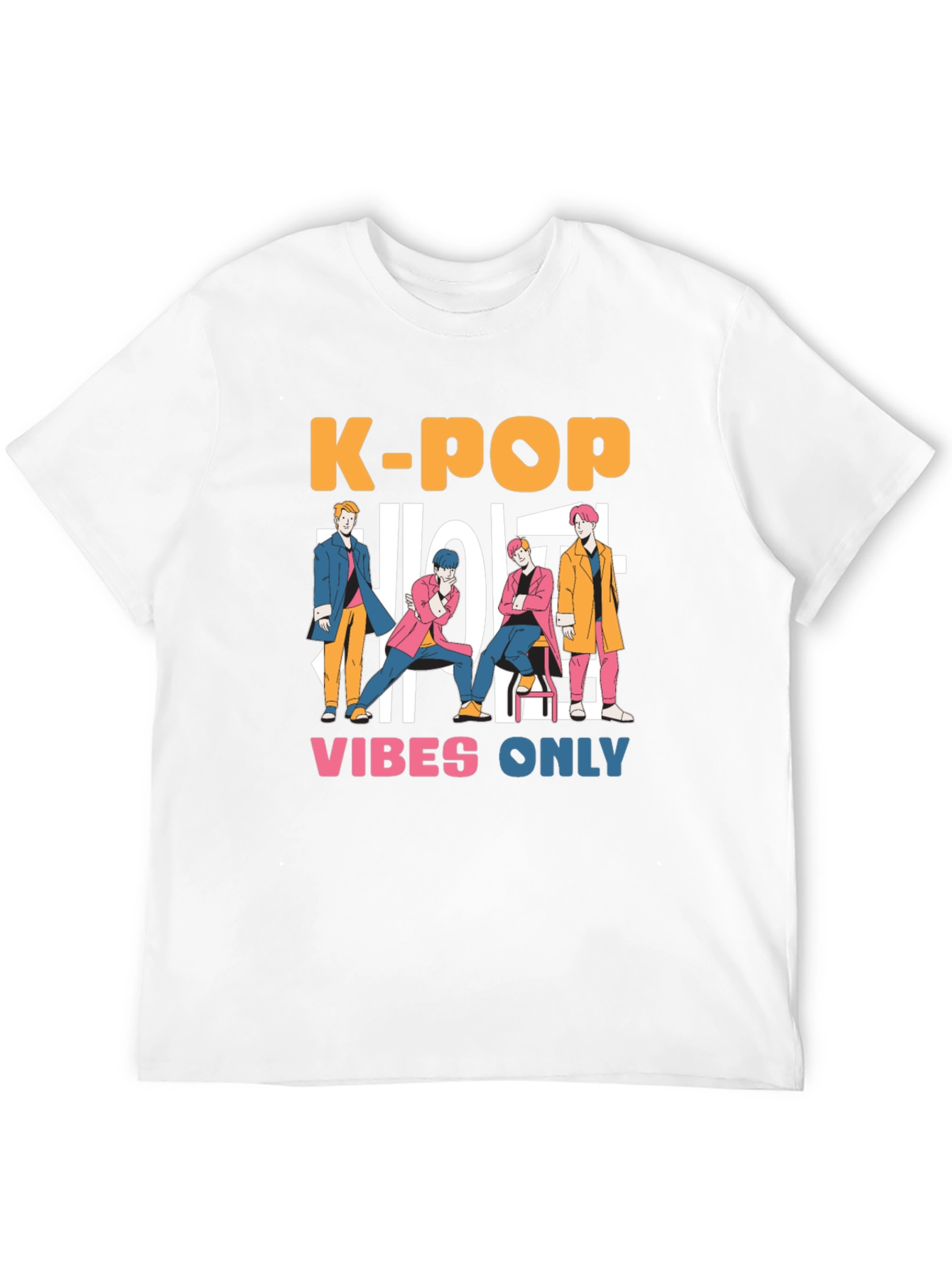 K-Pop Vibes Only Graphic Tee