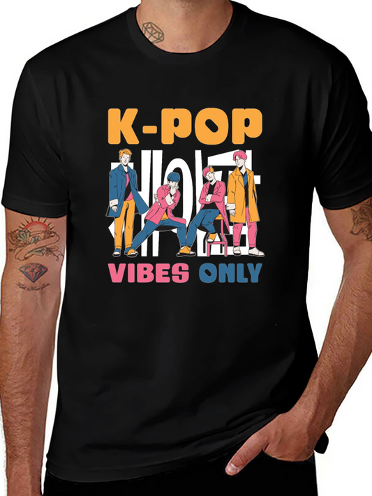 K-Pop Vibes Only Graphic Tee