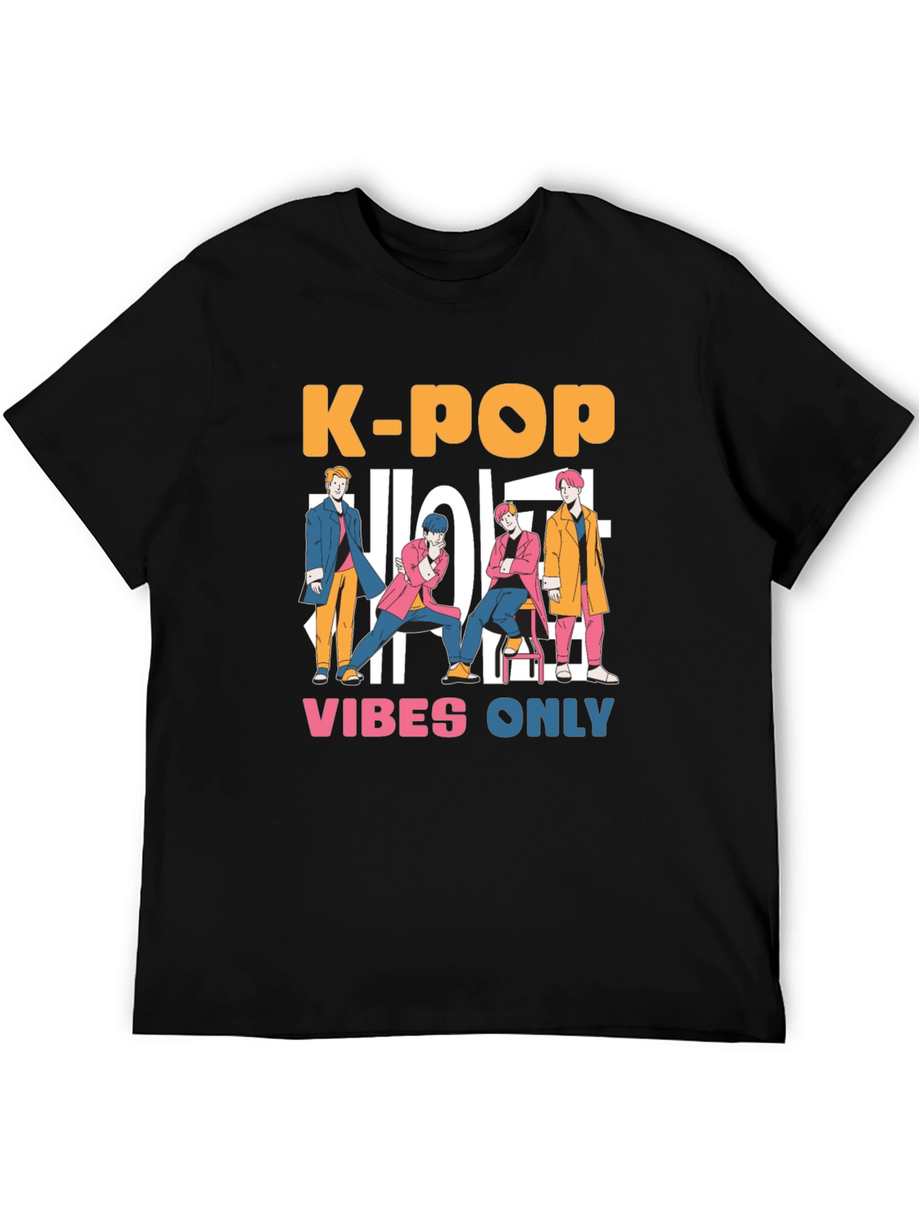 K-Pop Vibes Only Graphic Tee