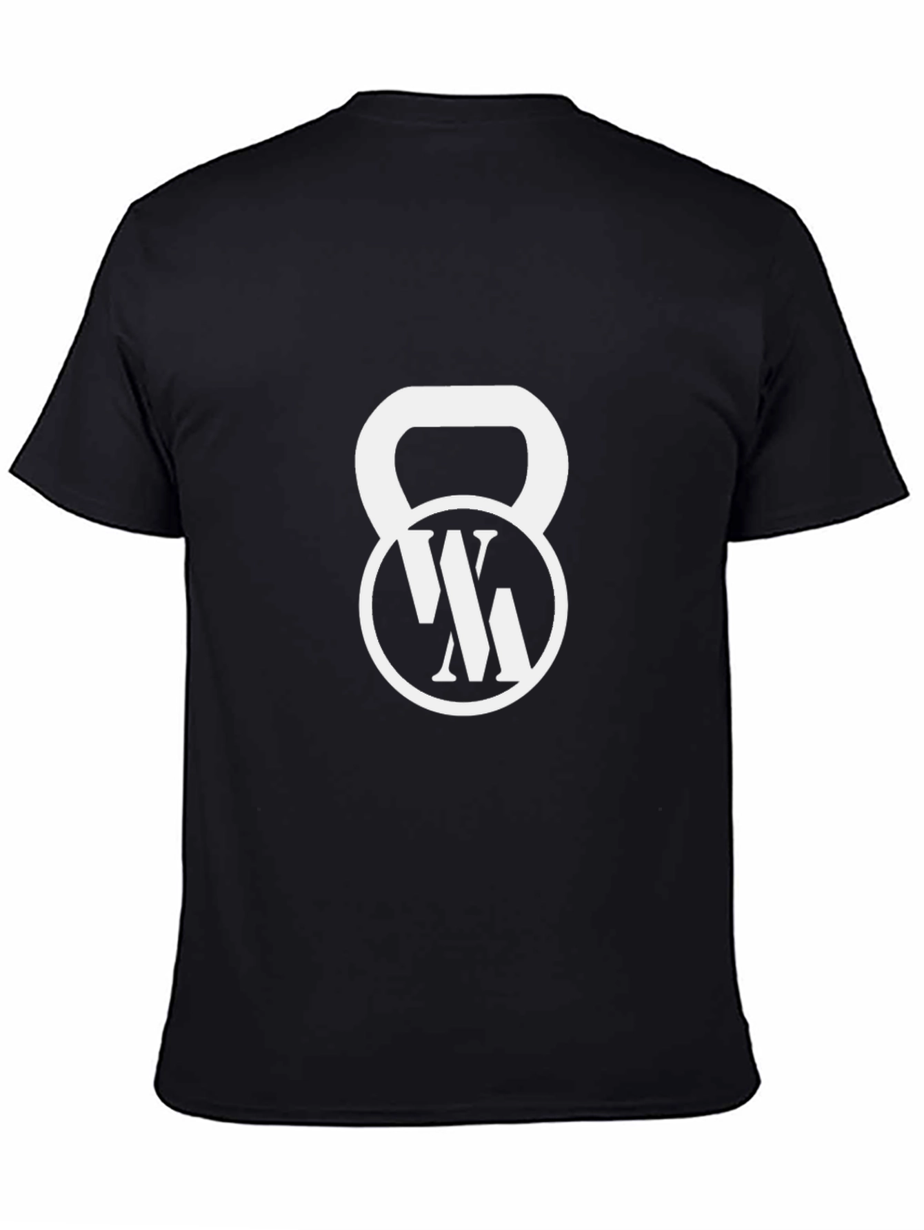 Black Kettlebell Graphic T-Shirt